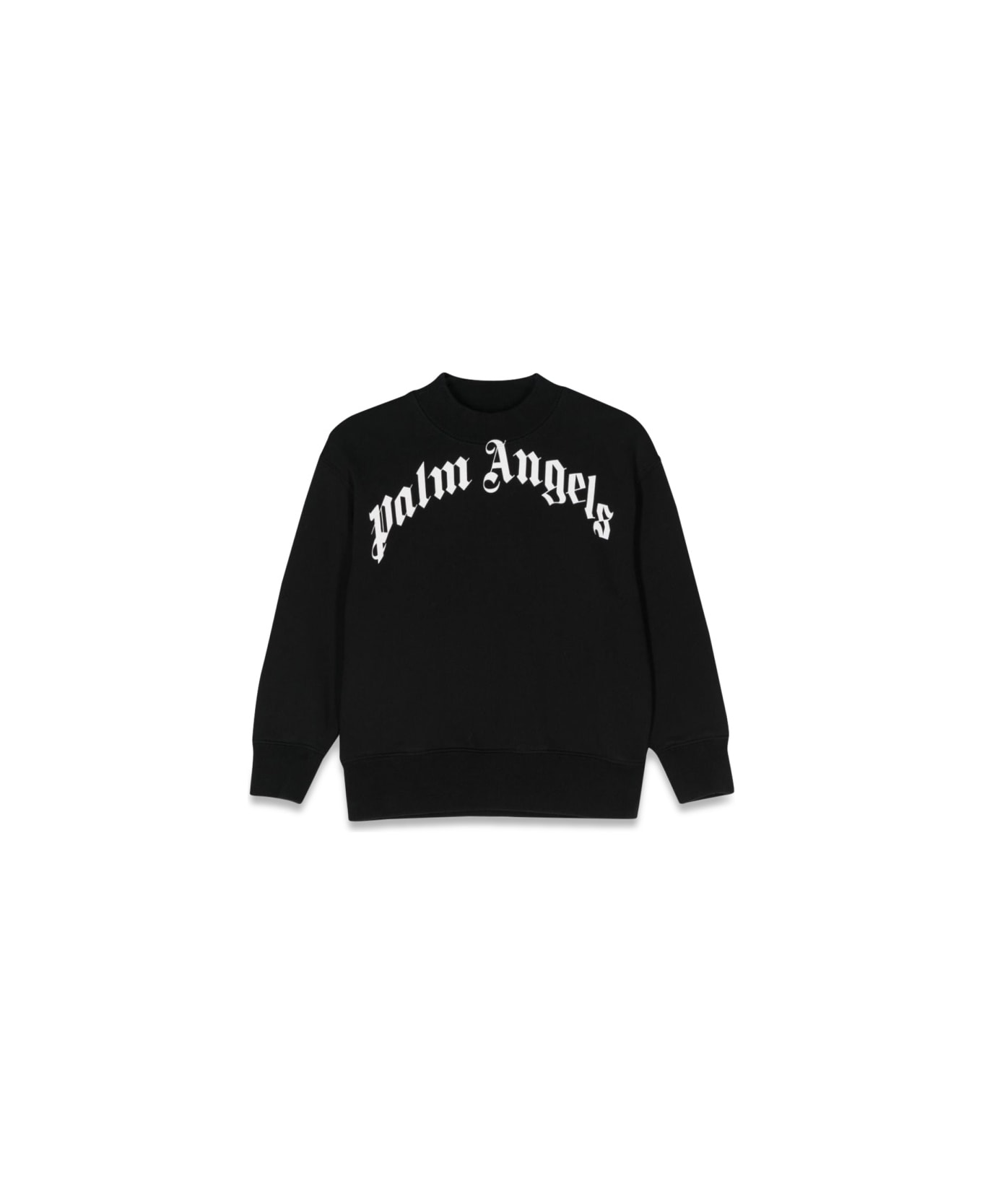 Palm Angels Classic Curved Logo Crewneck | italist