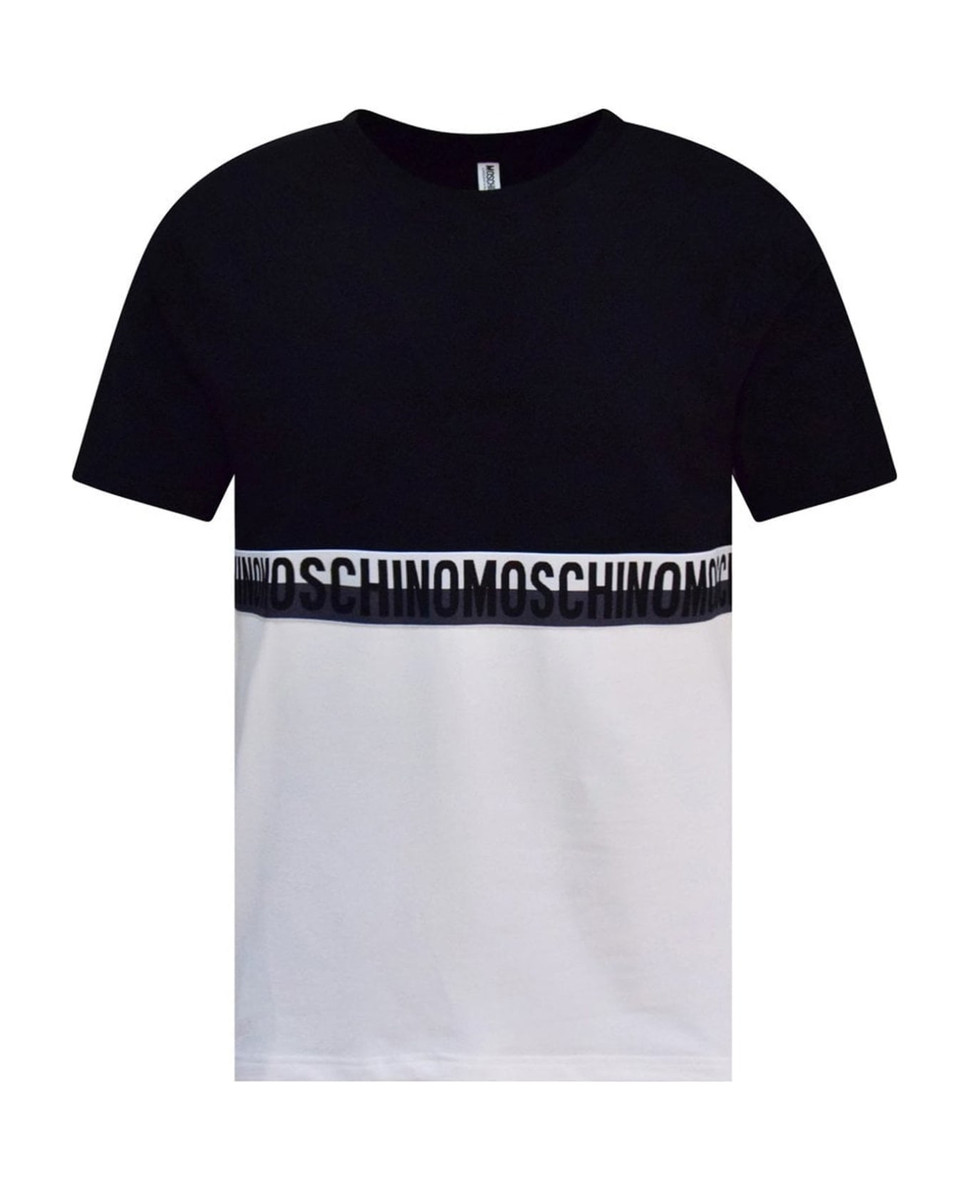 Moschino Underwear Cotton Logo T-shirt - Black