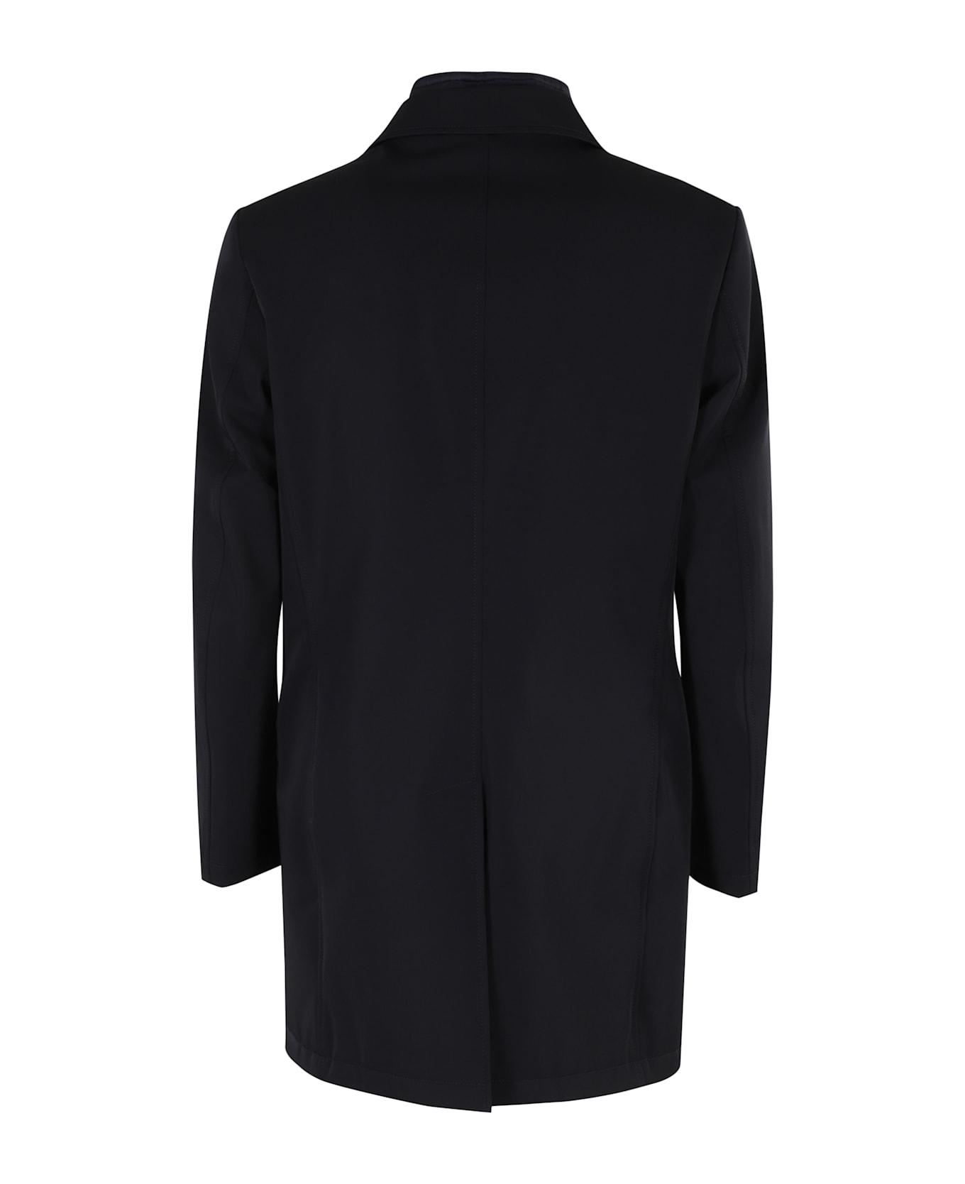 Fay Db Coat Stretch - Blue Navy