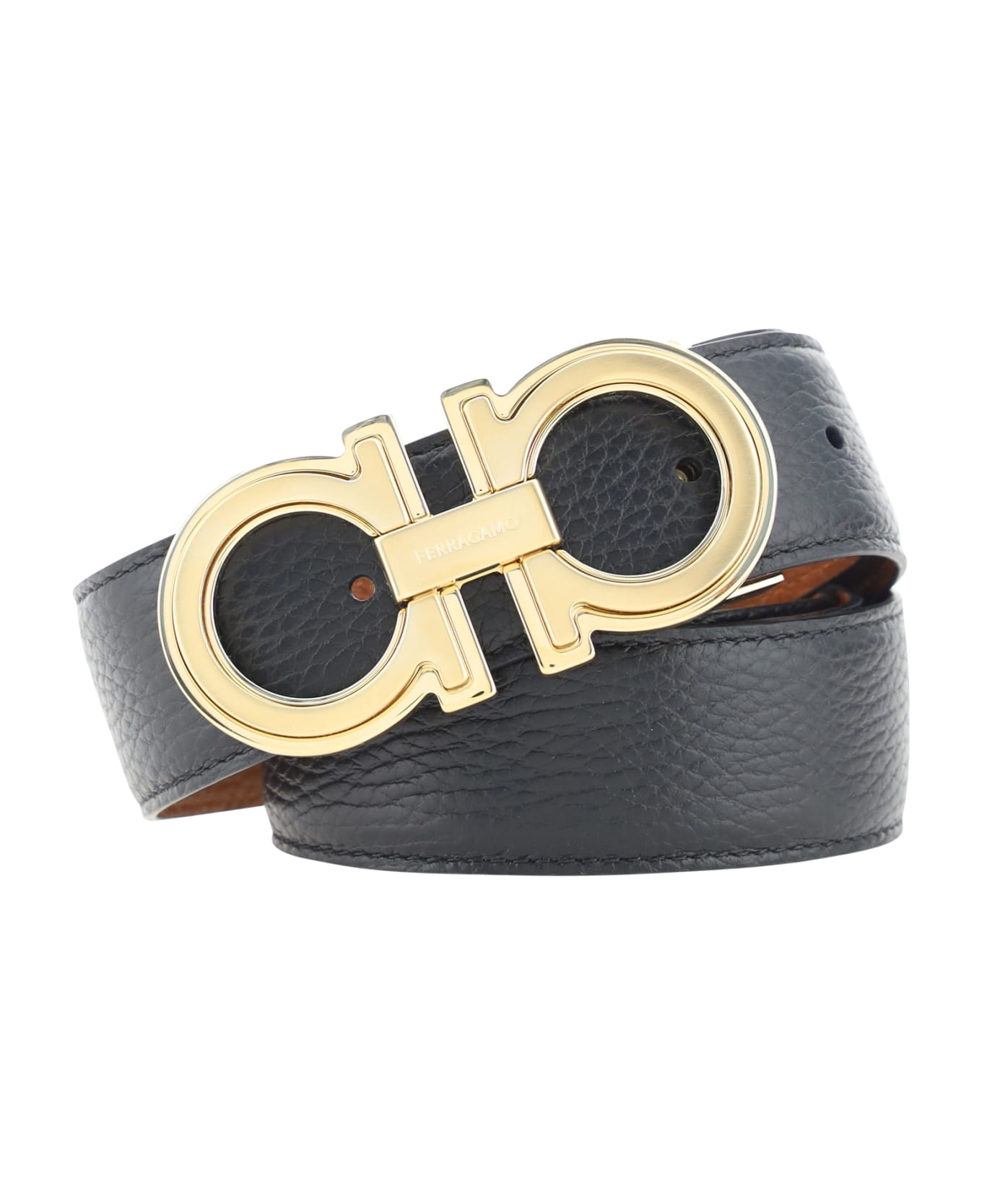 Ferragamo Reversible Belt - Brown