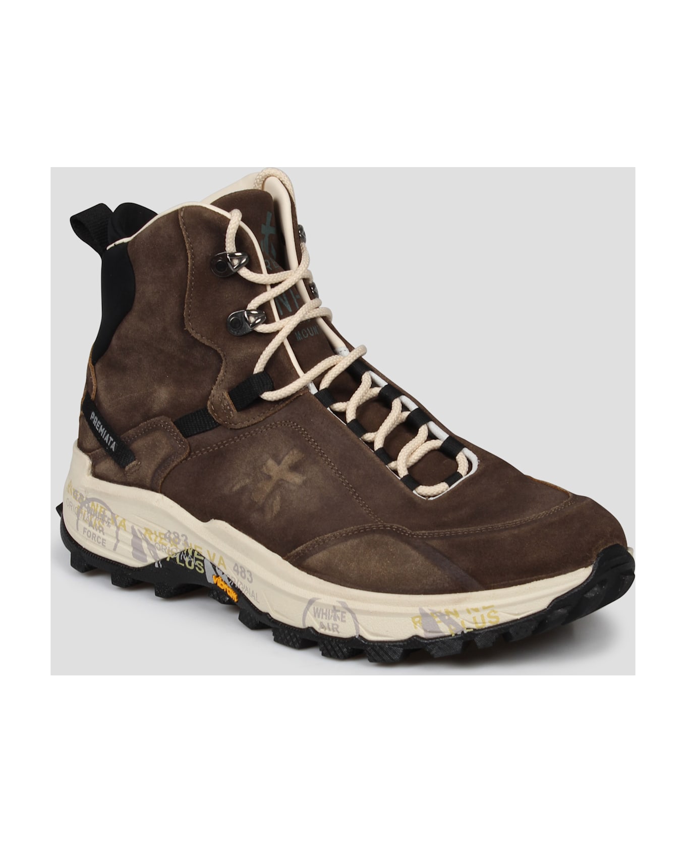 Premiata Saintcross 381 Sneakers - Brown