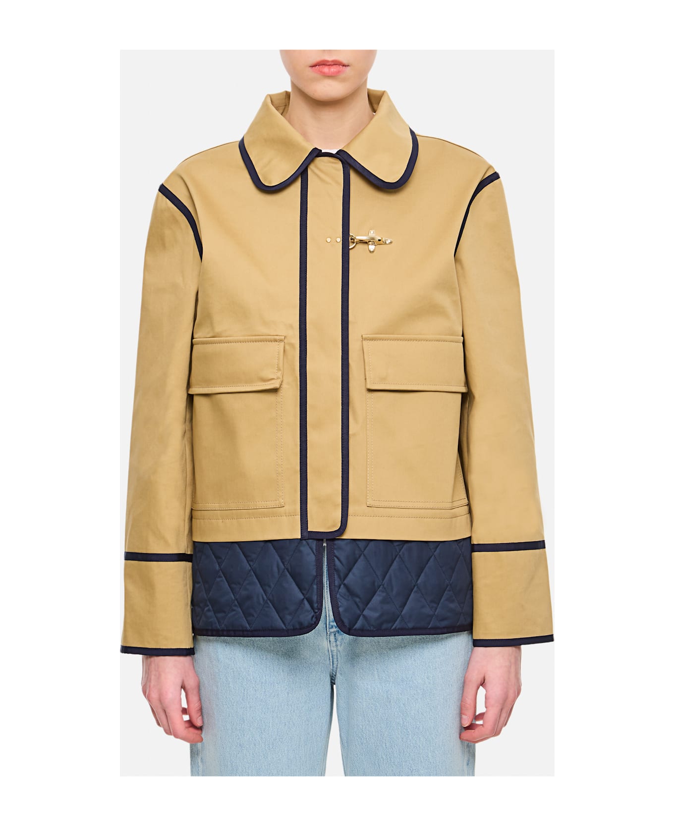 Fay Hook Jacket - Beige
