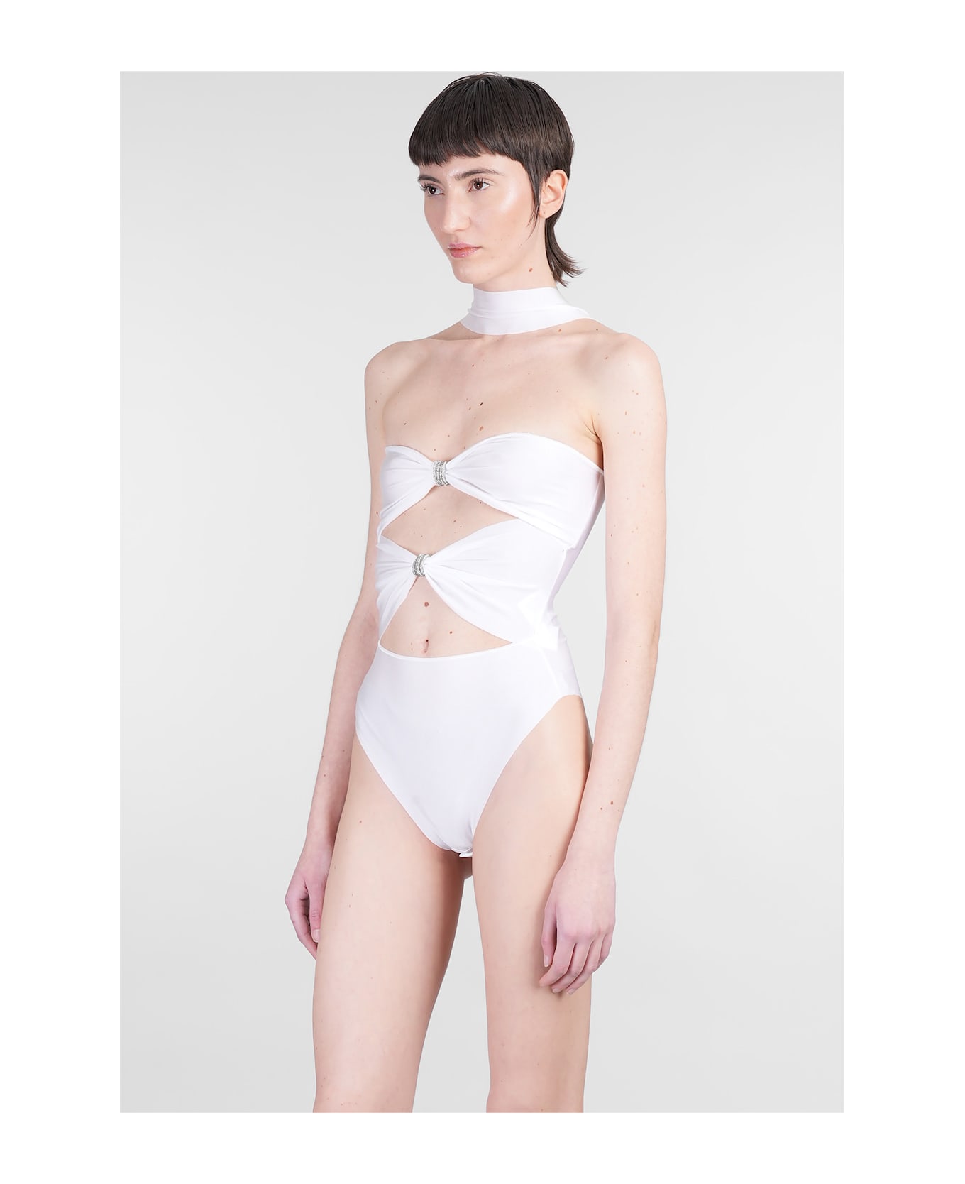 MVP Wardrobe Body In White Polyamide - white