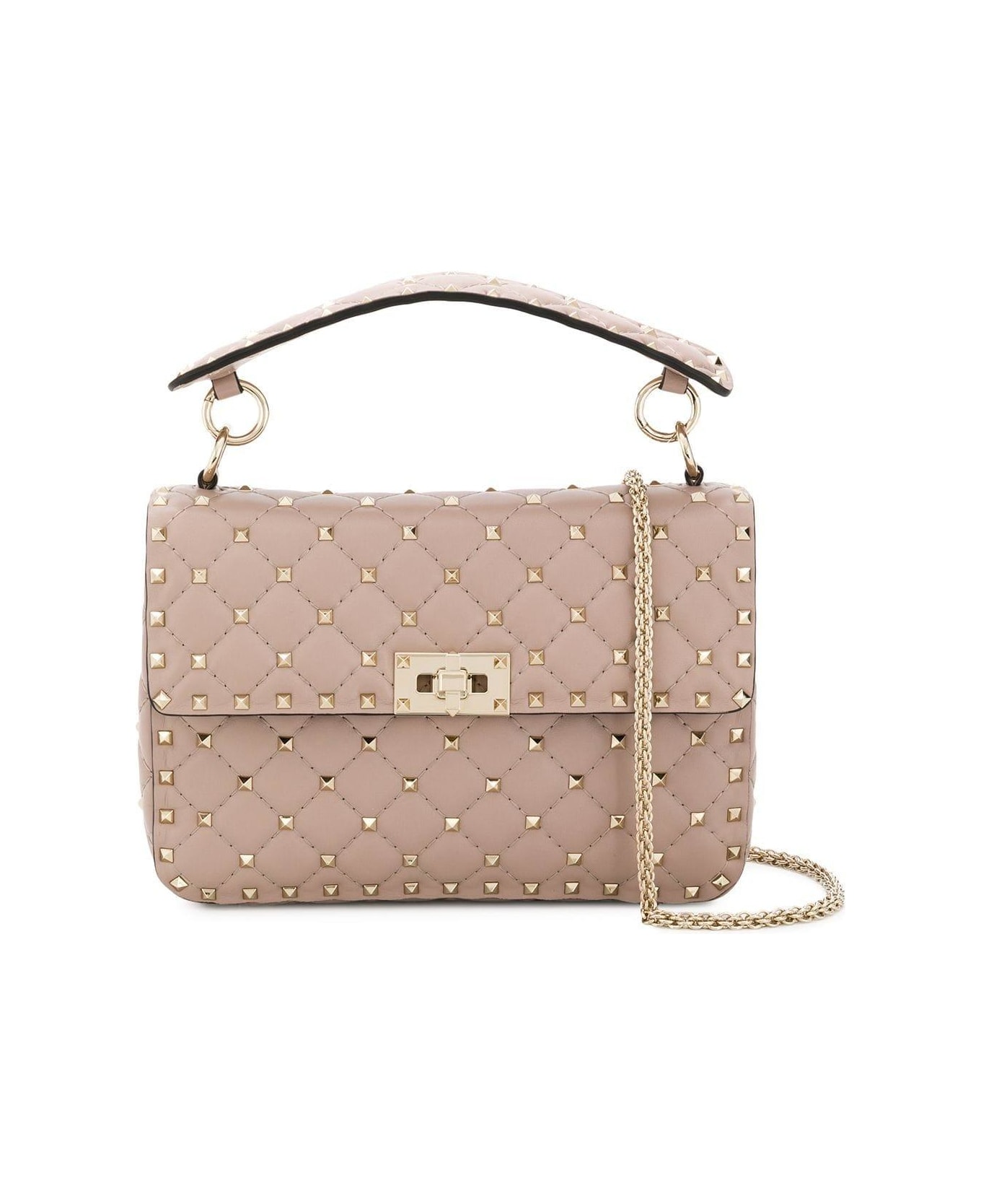 Valentino Garavani Garavani Rockstud Spike Medium Tote Bag - Pink