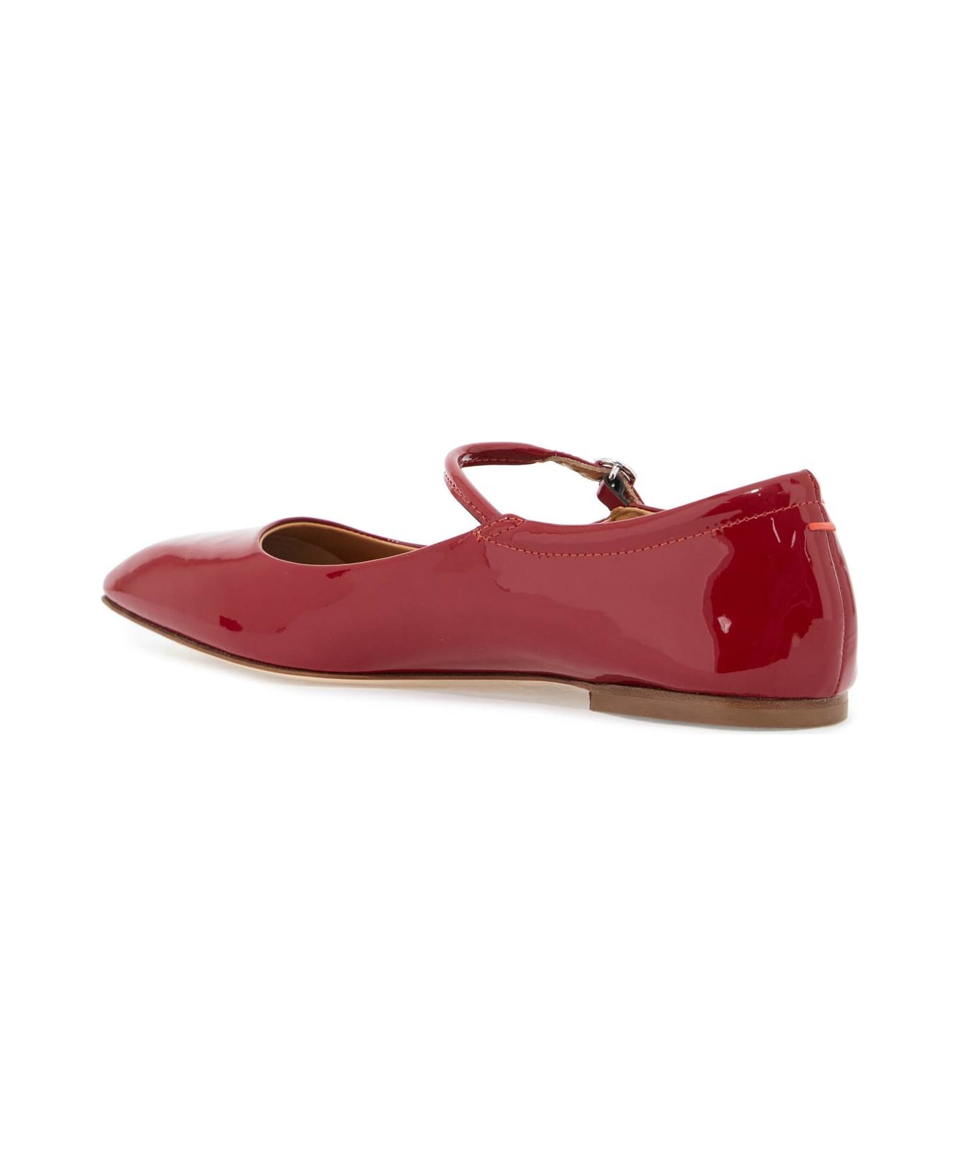 aeyde Uma Ballet Fl - CRANBERRY (Red)