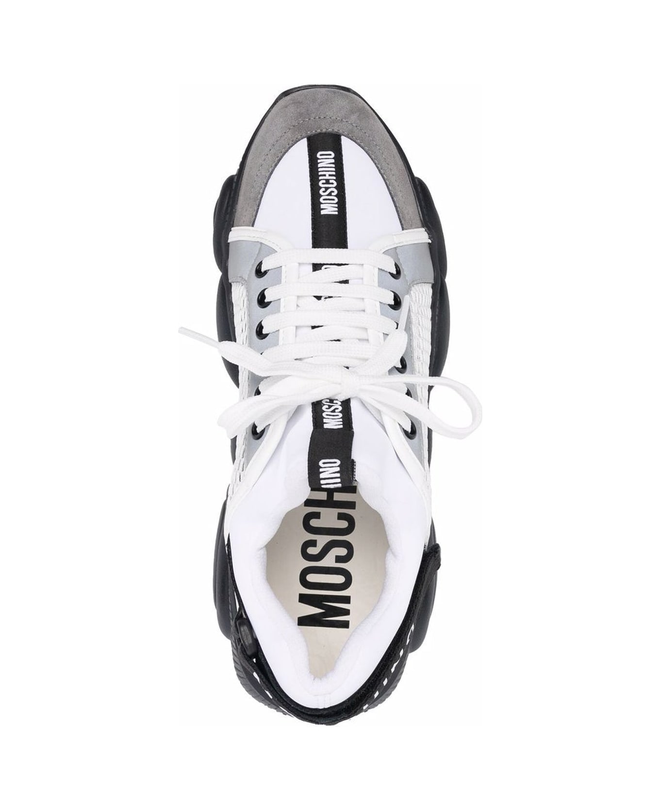 Moschino Teddy-sole Sneakers - White