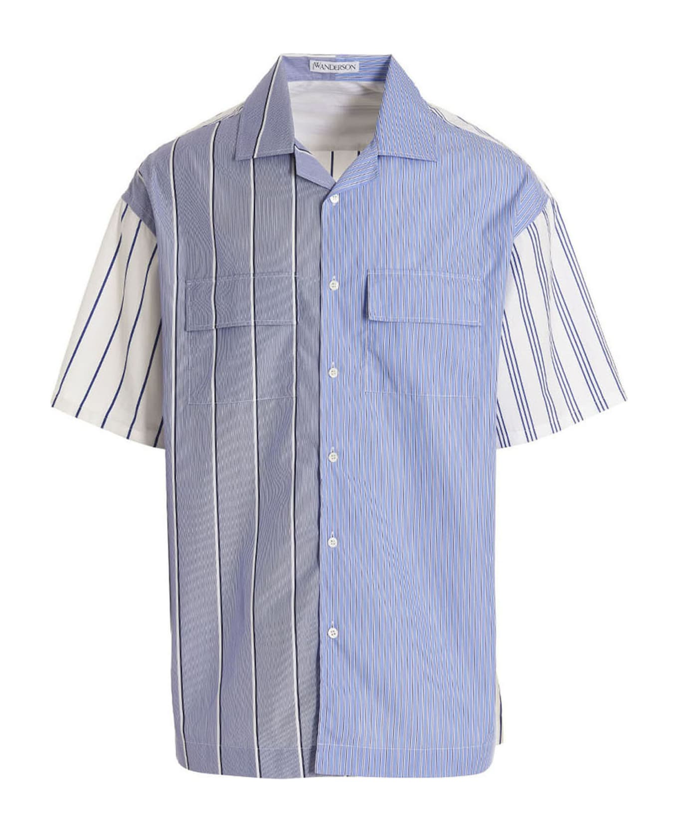 J.W. Anderson Striped Shirt - Light Blue