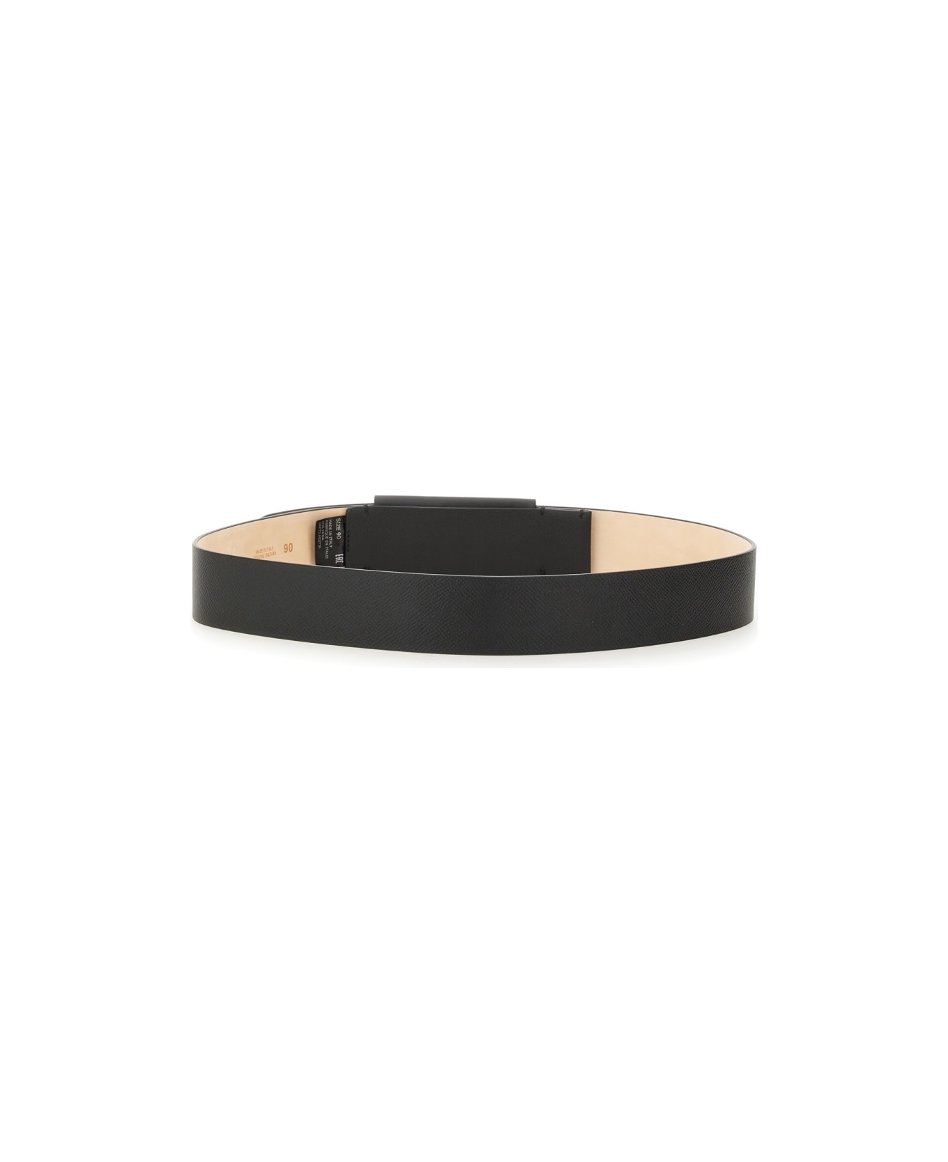 Maison Margiela Leather Belt - BLACK