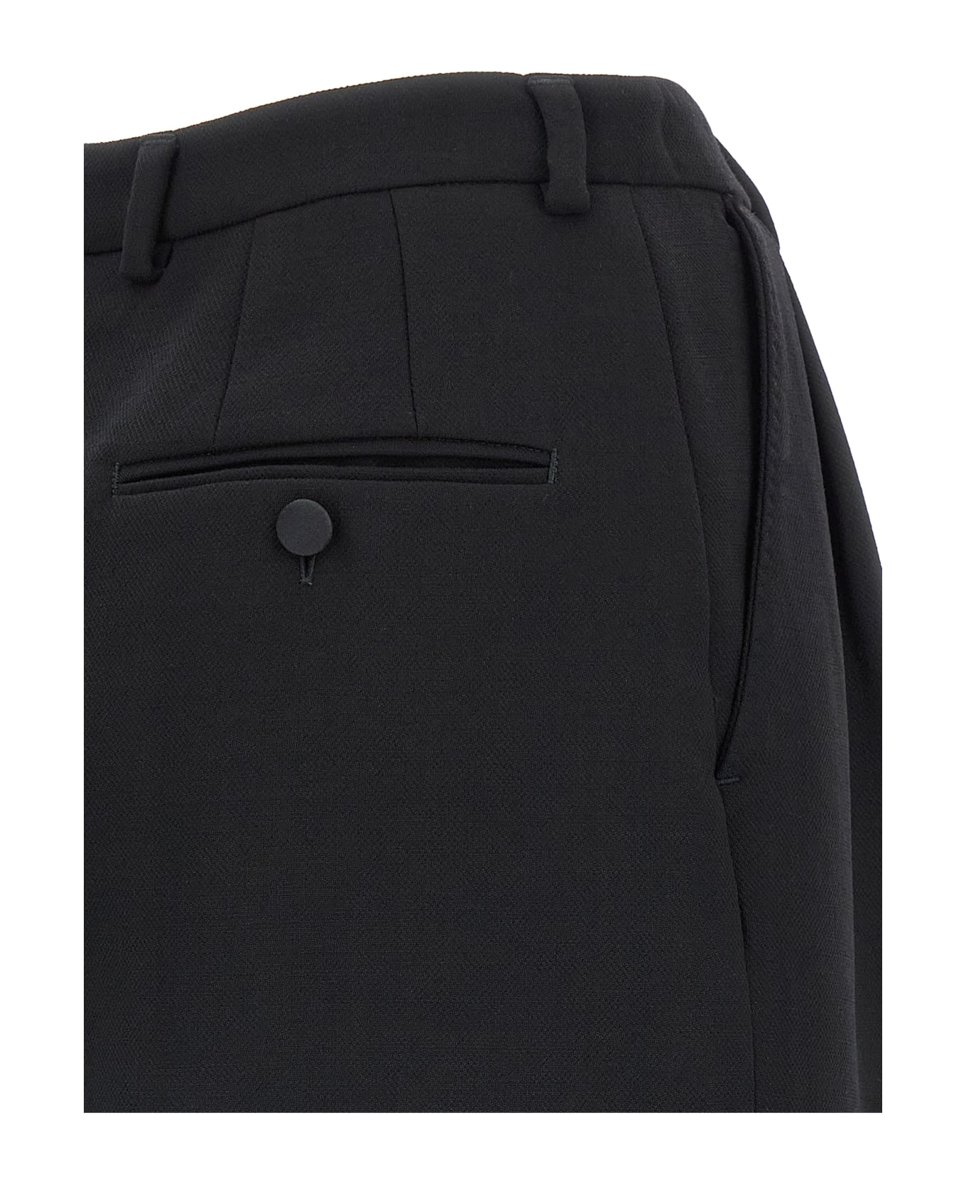Dolce 
Gabbana Wool Crêpe Skirt - Black  