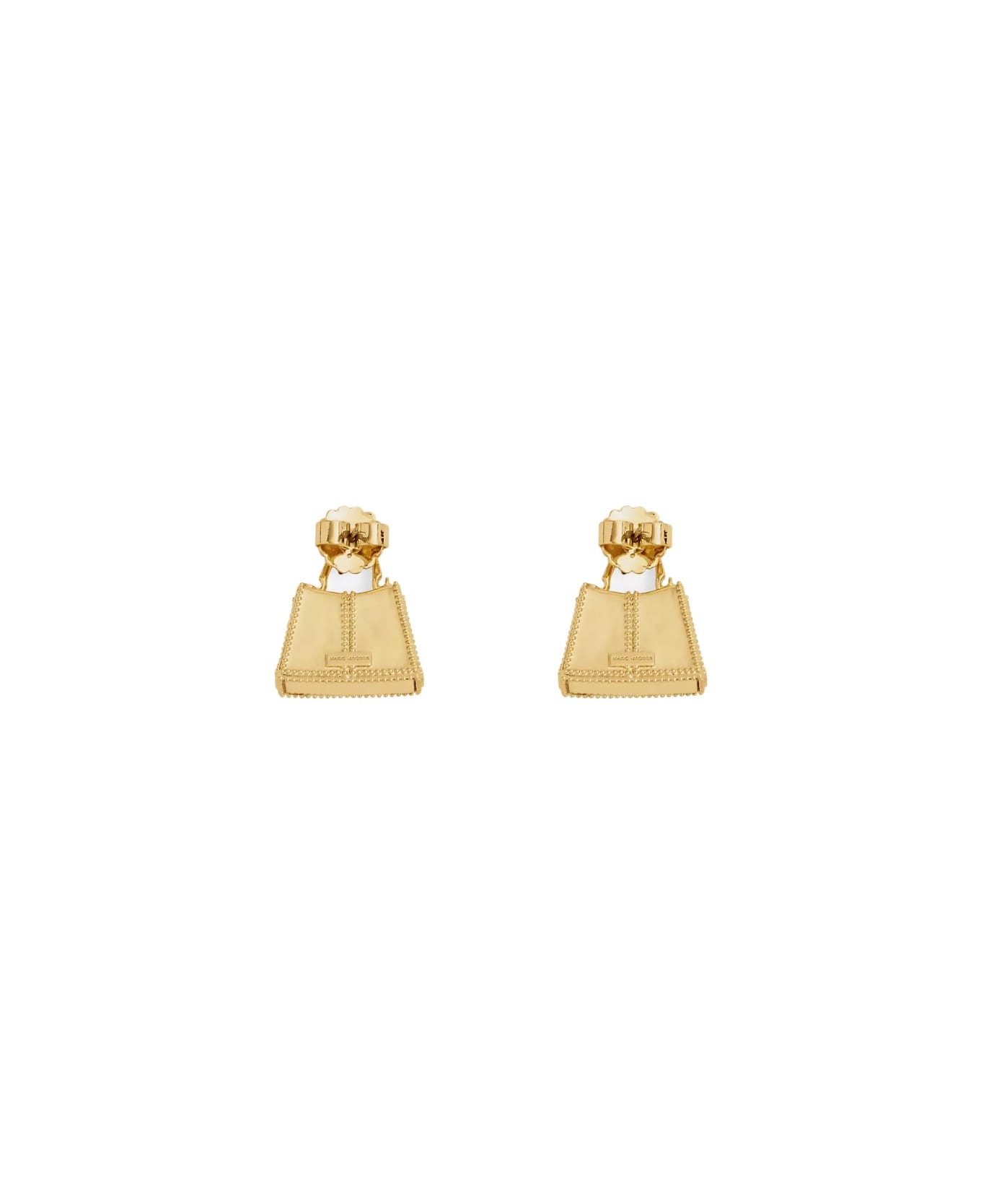 Marc Jacobs Earrings "st. Marc" - GOLD イヤリング