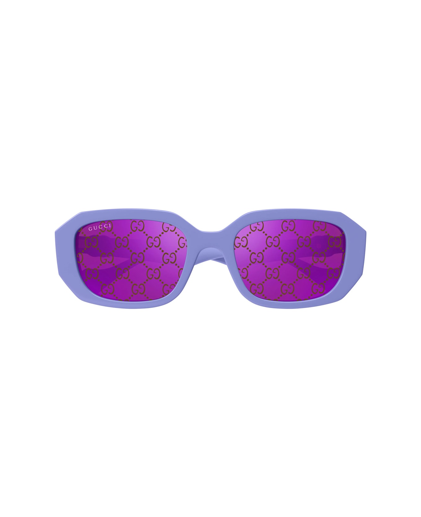 Gucci Eyewear Gucci Gg1535s Line Gg Logo 004 Sunglasses - Viola