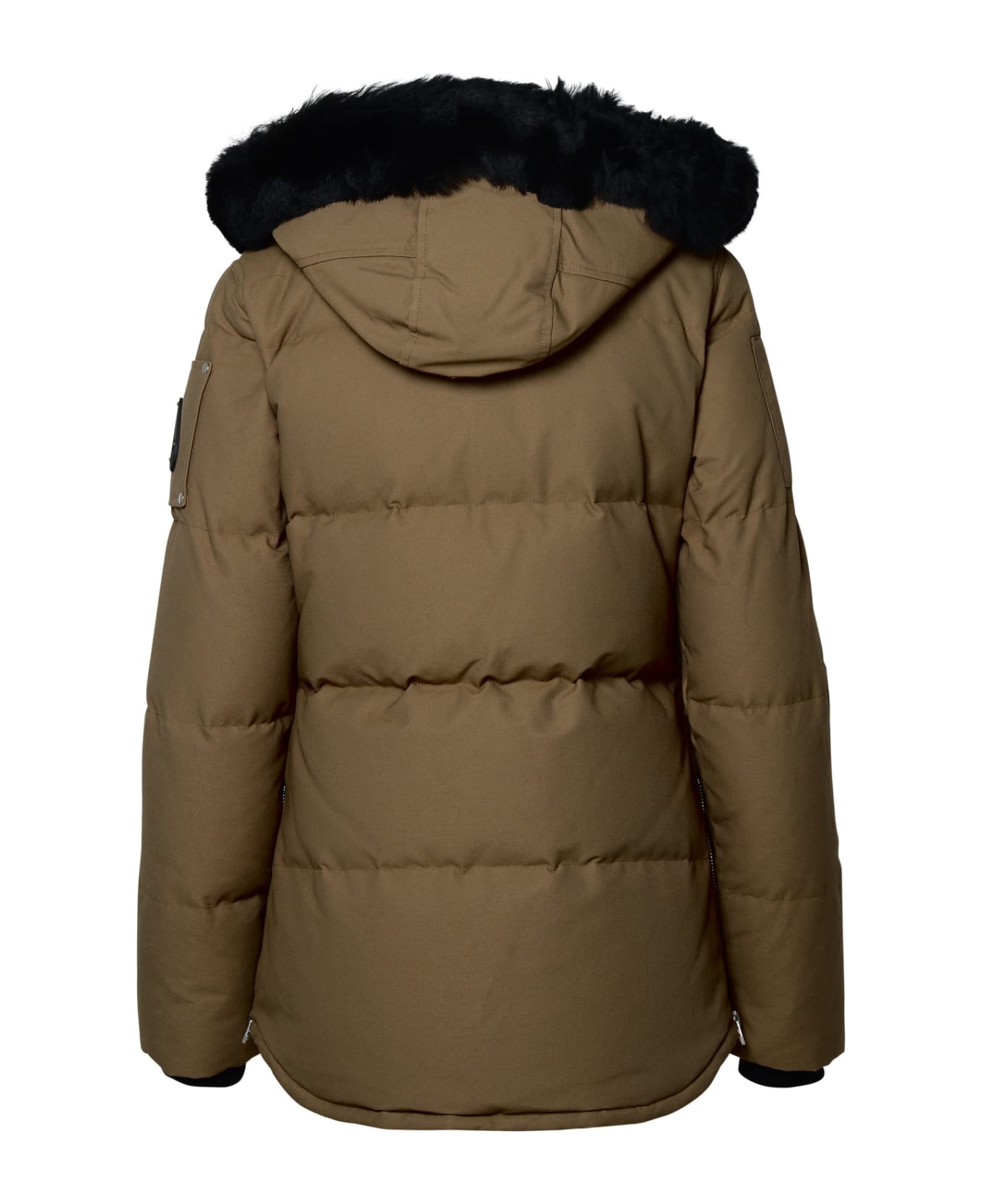 Moose Knuckles 3q Jacket In Brown Cotton Blend - Brown