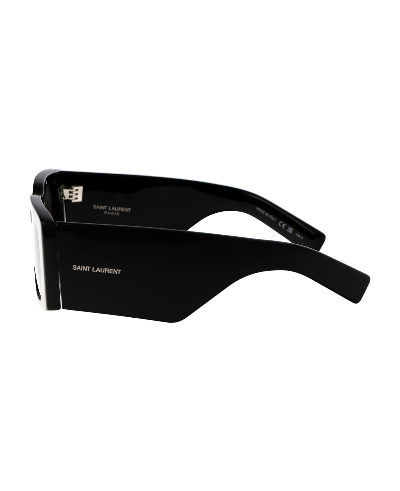 Saint Laurent Eyewear Sl 654 Sunglasses - 001 BLACK BLACK BLACK