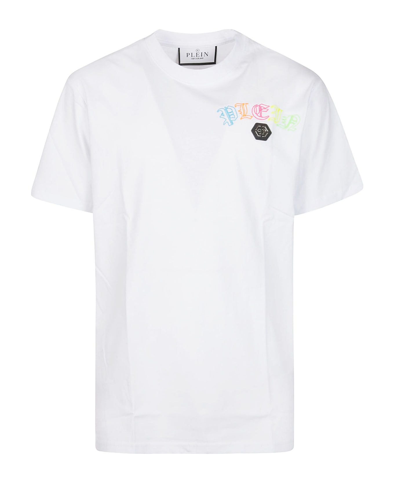 Philipp Plein Embroidered T-shirt - White シャツ