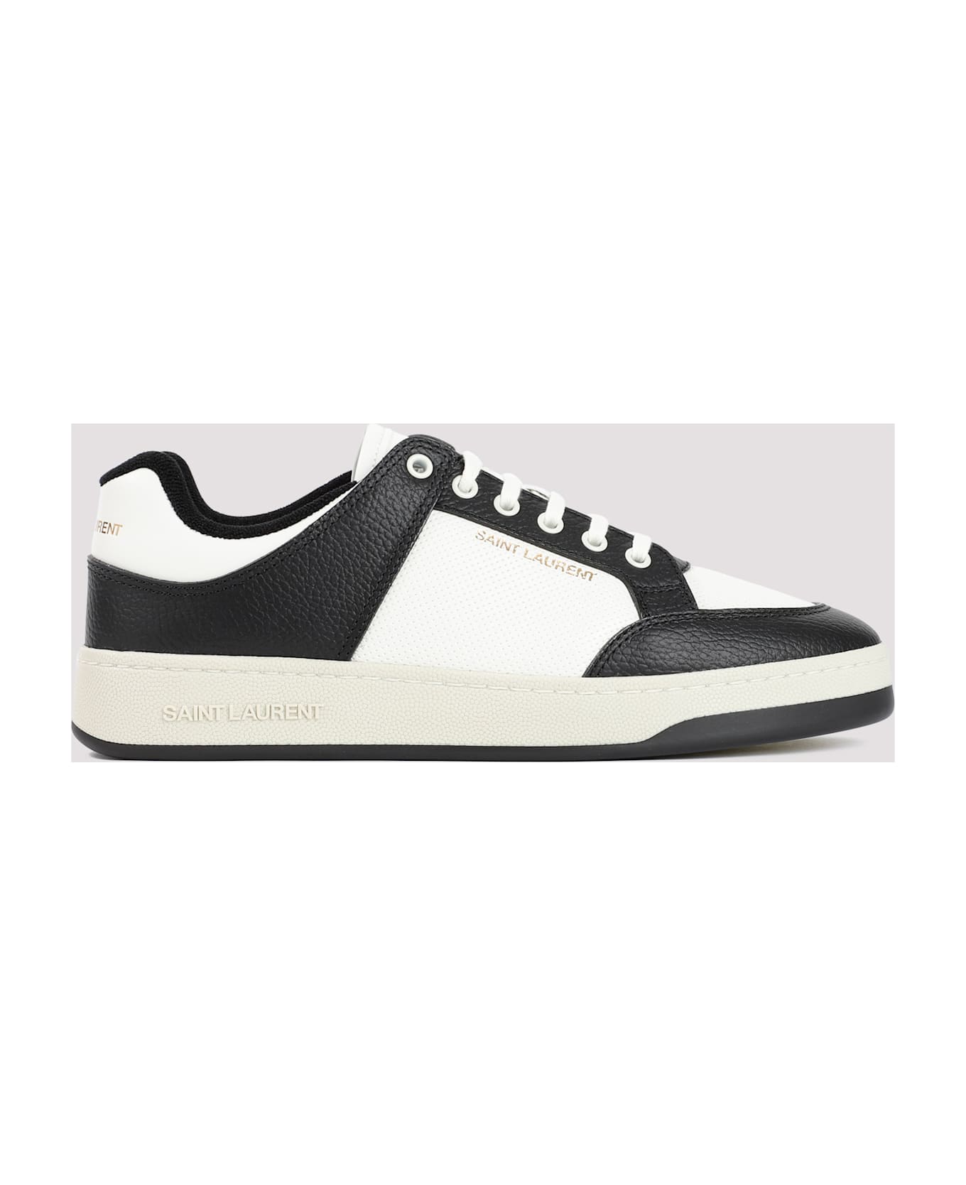 Saint Laurent 61 Sneakers - Coffee White Nero Co