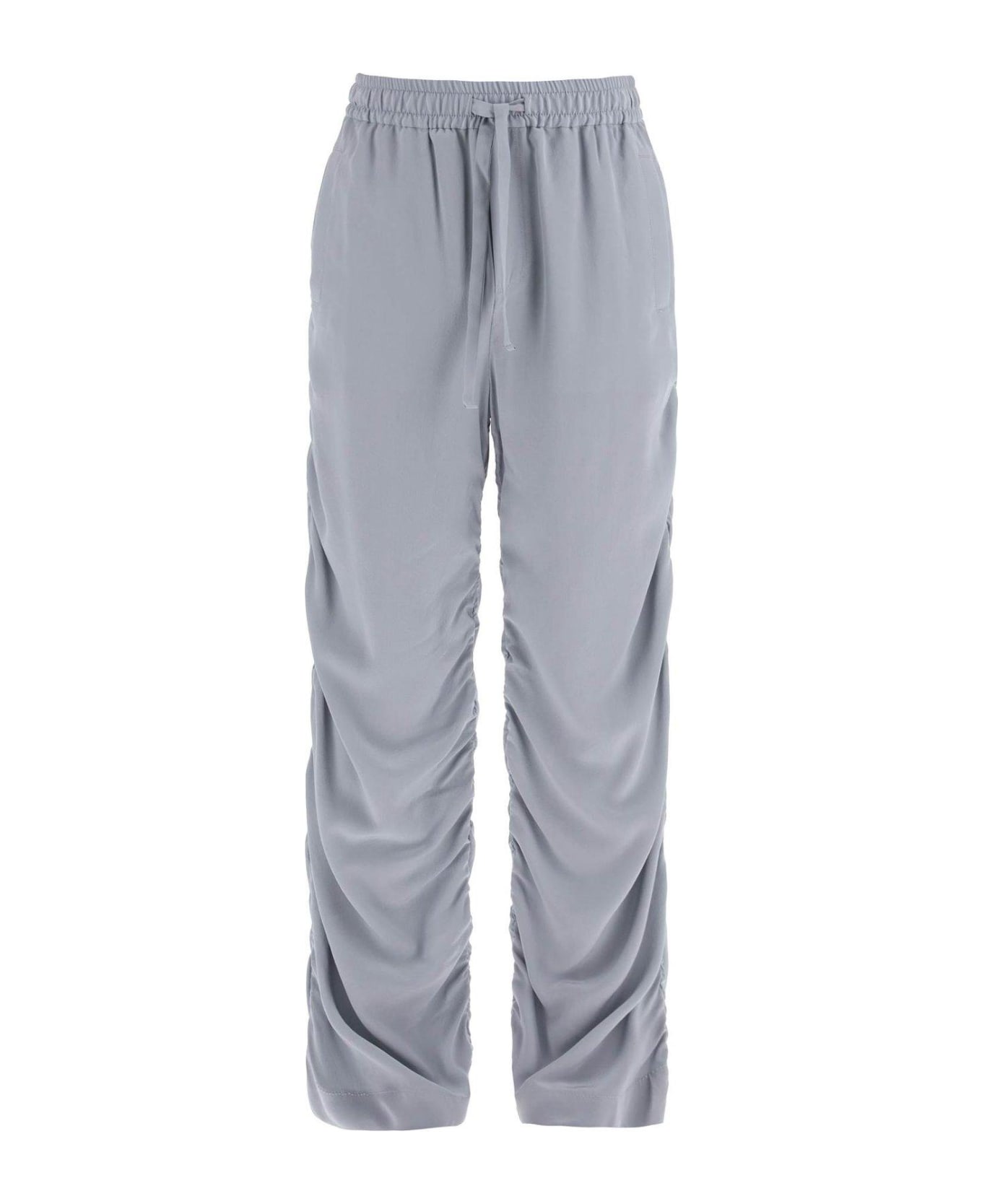Dolce & Gabbana Wide-leg Drawstring Track Pants - GRIGIO CHIARO 6 (Grey)