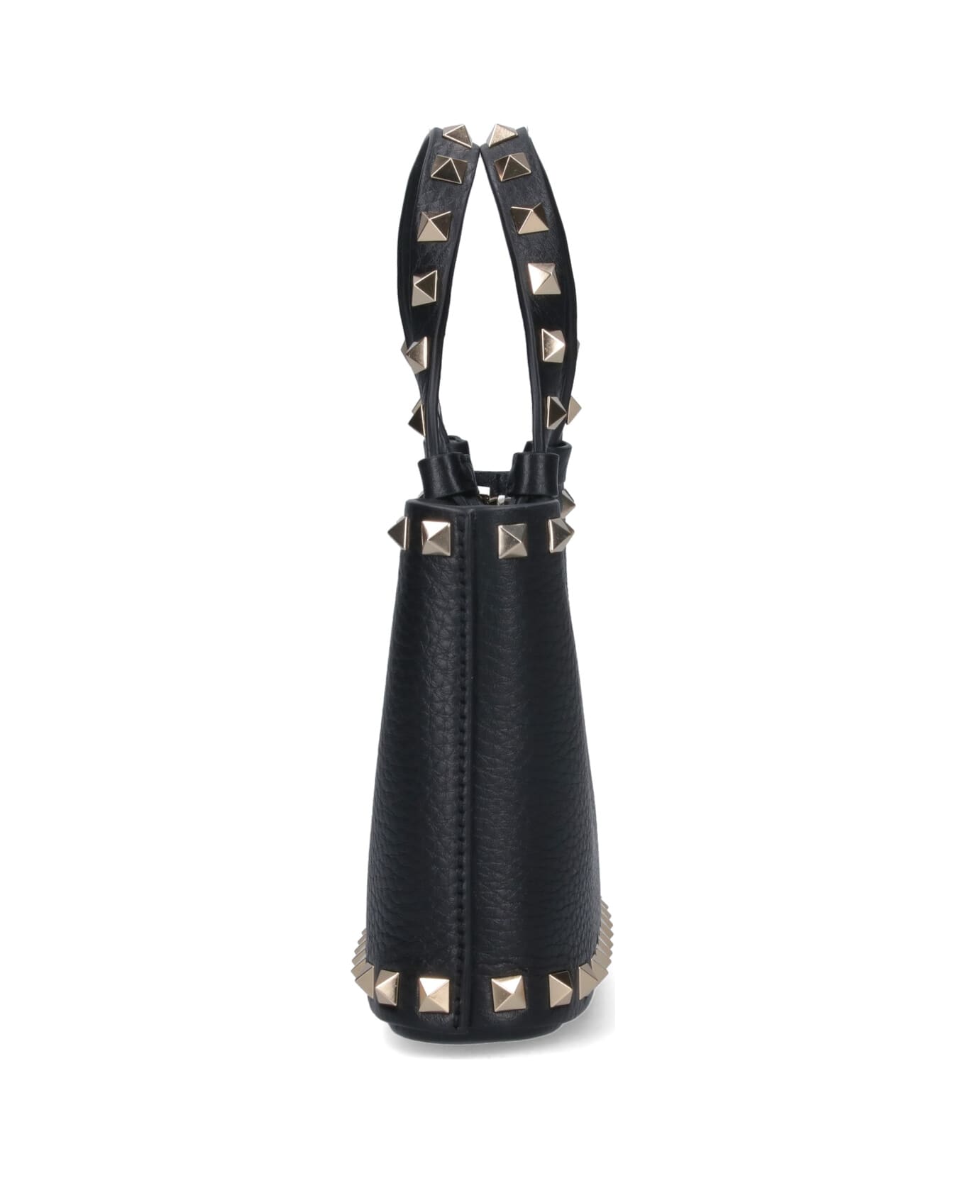 Valentino Garavani "rockstud" Mini Tote Bag - Black  
