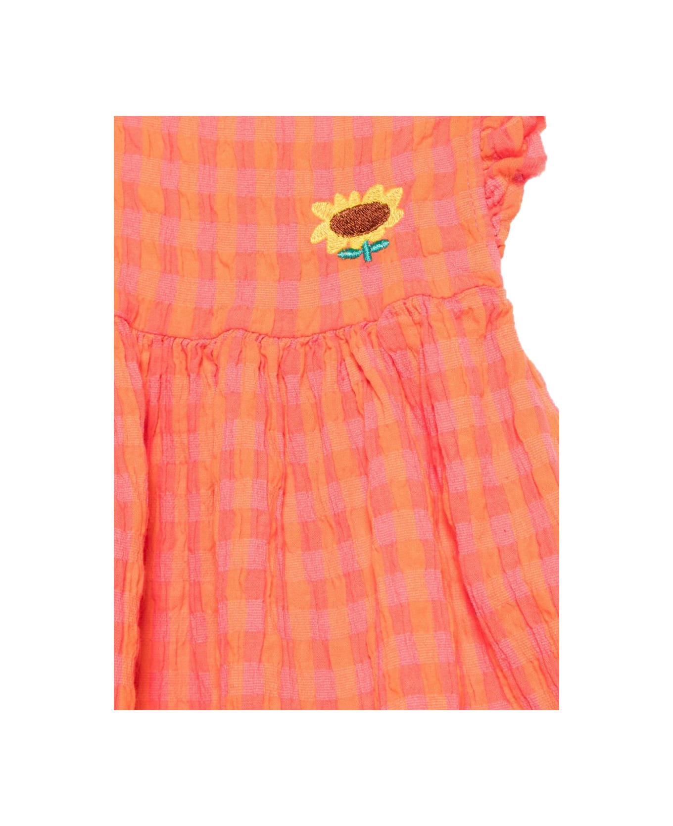 Bobo Choses Vichy Dress - RED