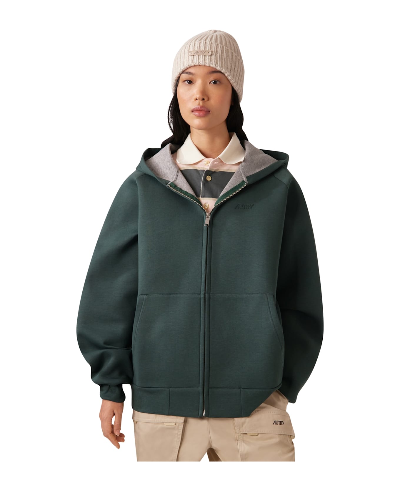 Autry Jacket Neoprene - Conifer