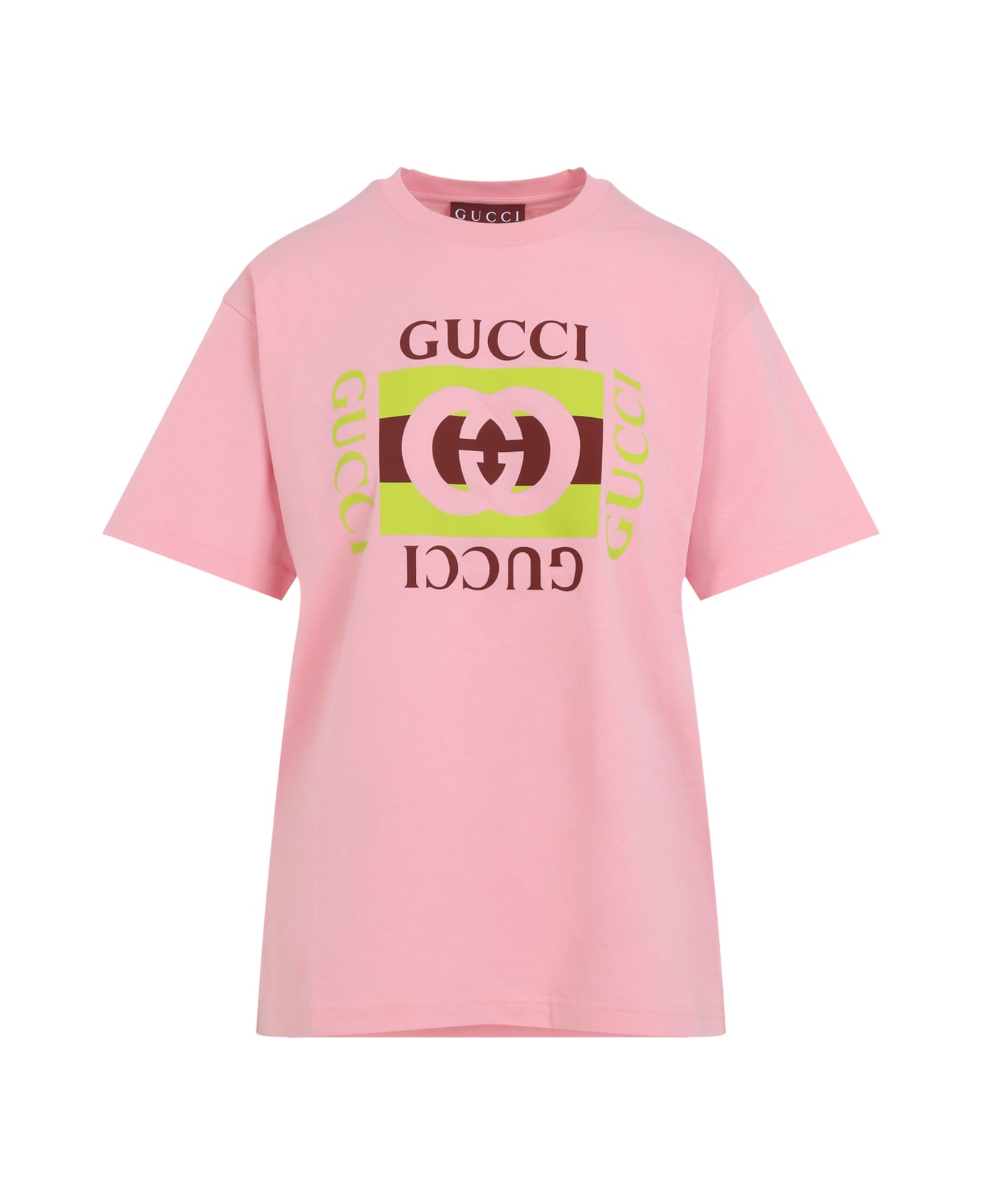 Gucci Logo T-shirt - Hued Blush