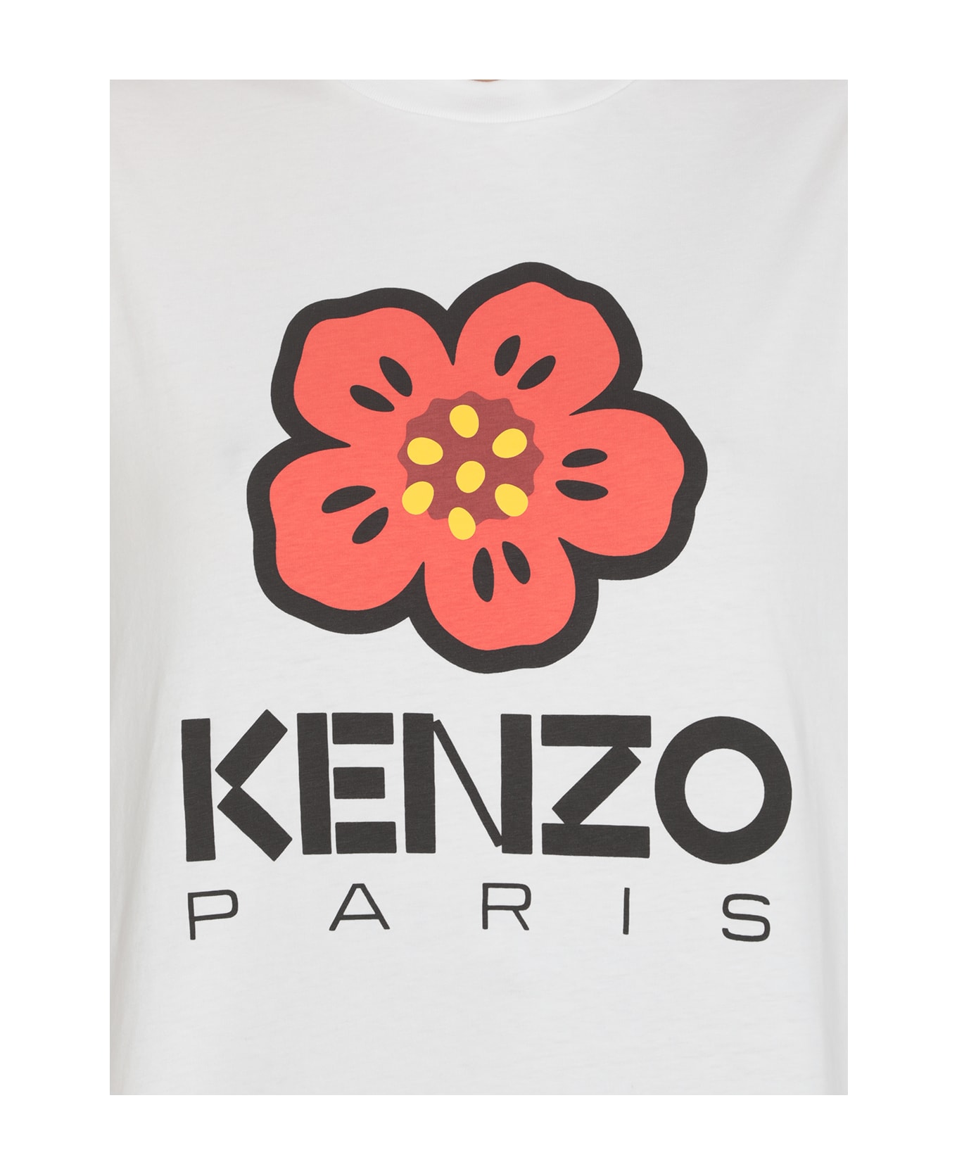 Kenzo Boke Flower Loose T-shirt - White