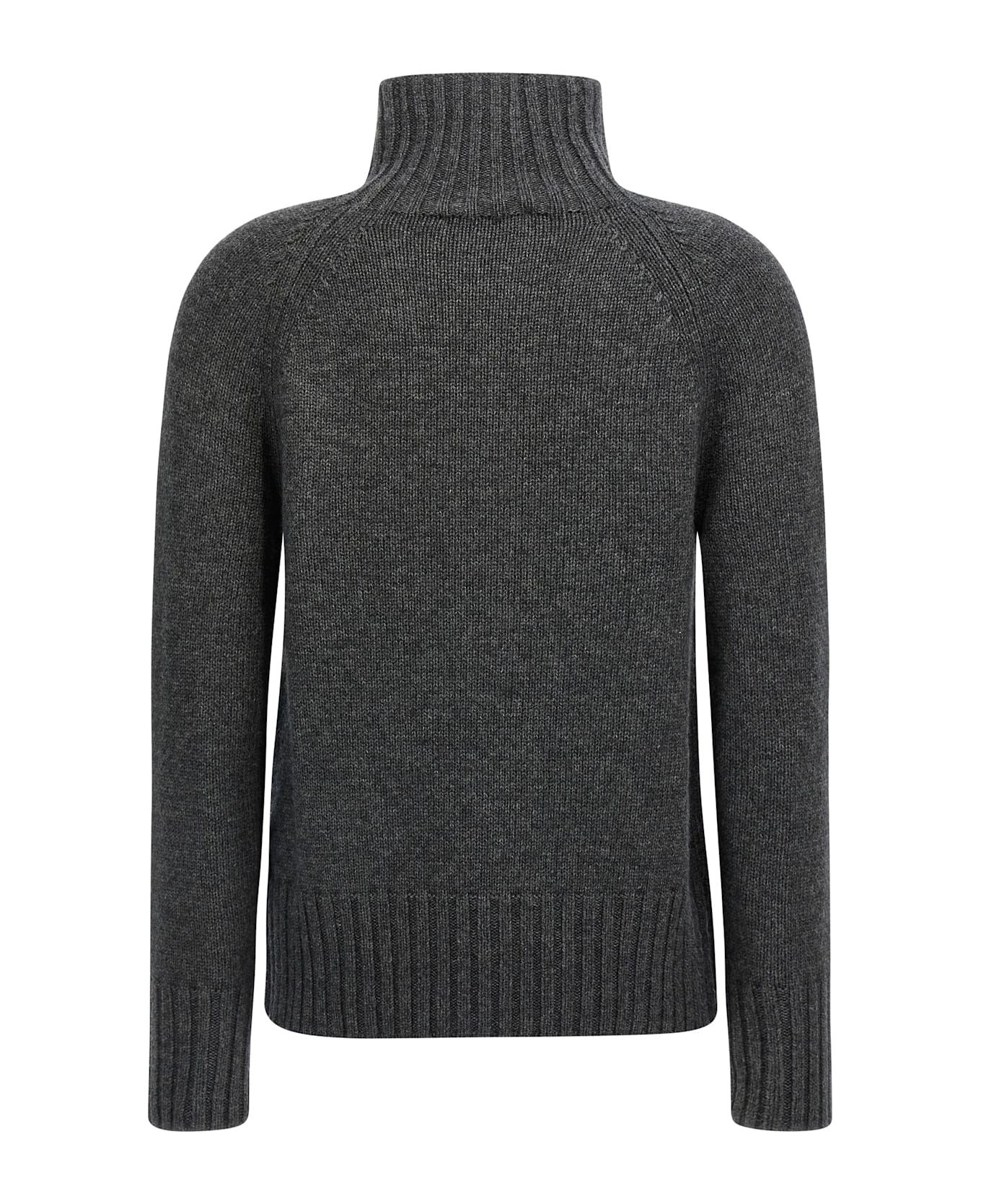 'S Max Mara 'mantova' Turtleneck Sweater - Gray