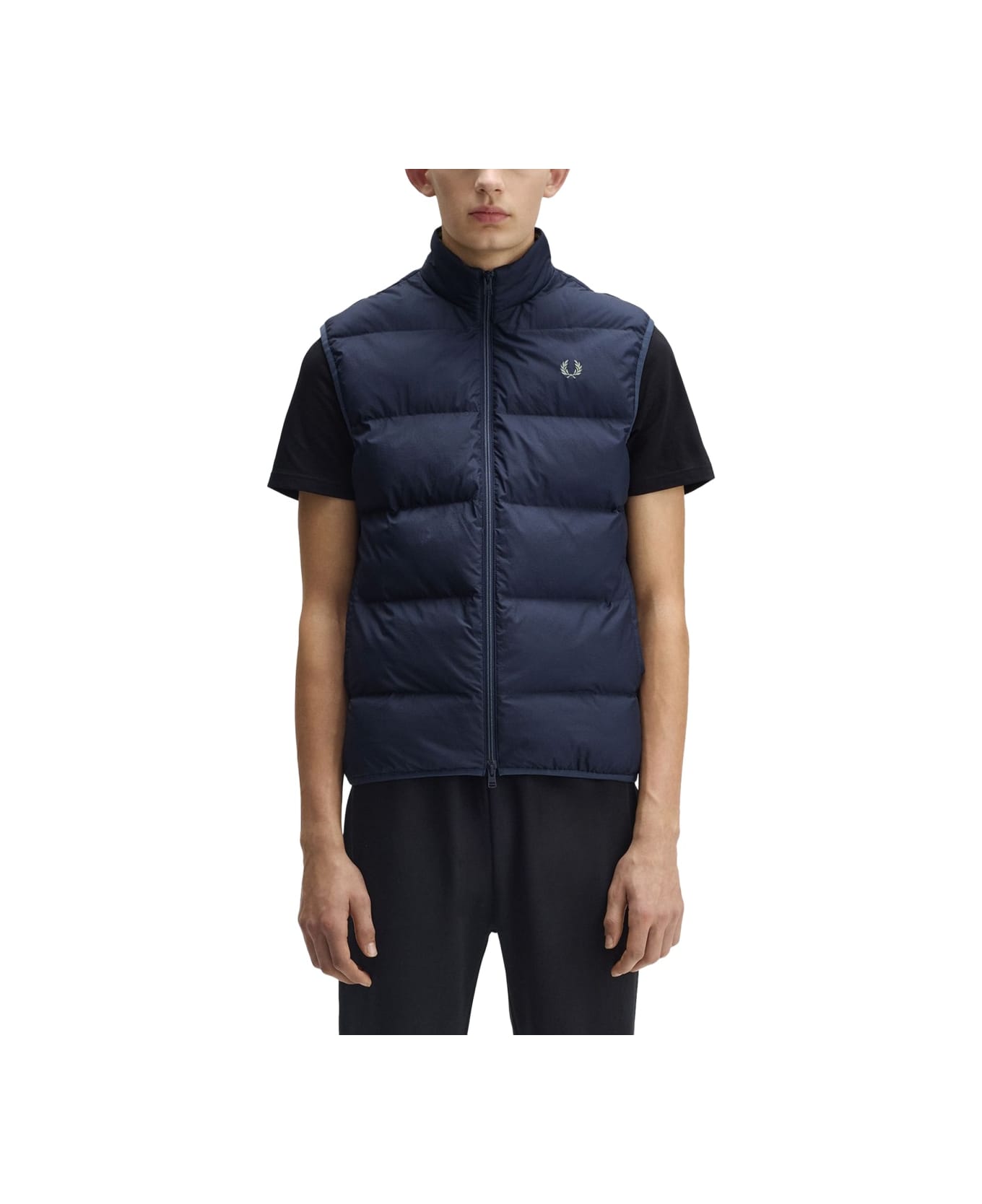 Fred Perry Thermal Vest - BLUE