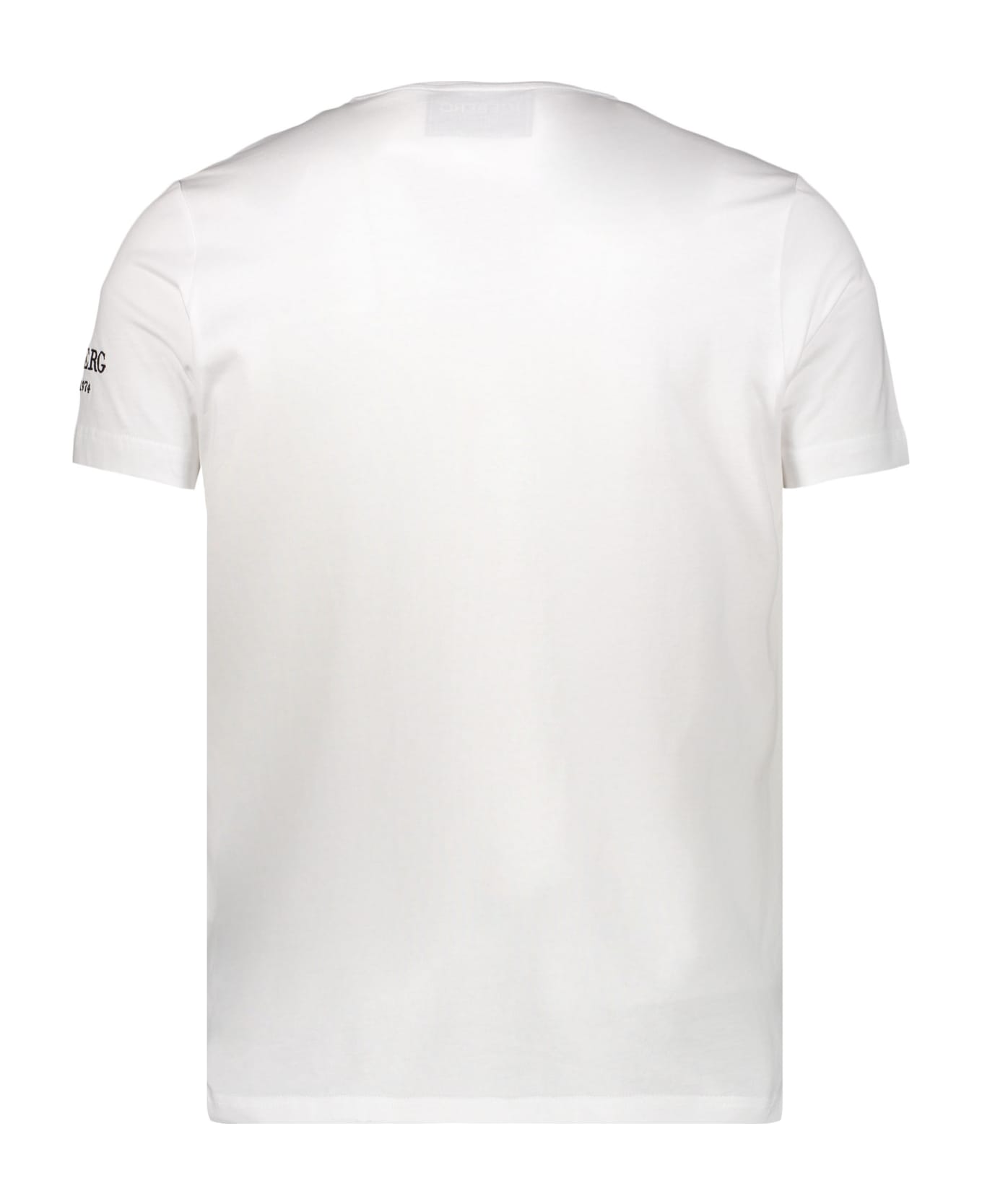 Iceberg Printed Cotton T-shirt - White