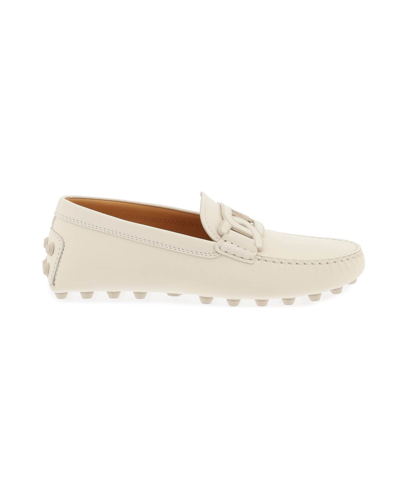 Tod's Gommino Bubble Kate Loafers - MOUSSE (White) フラットシューズ