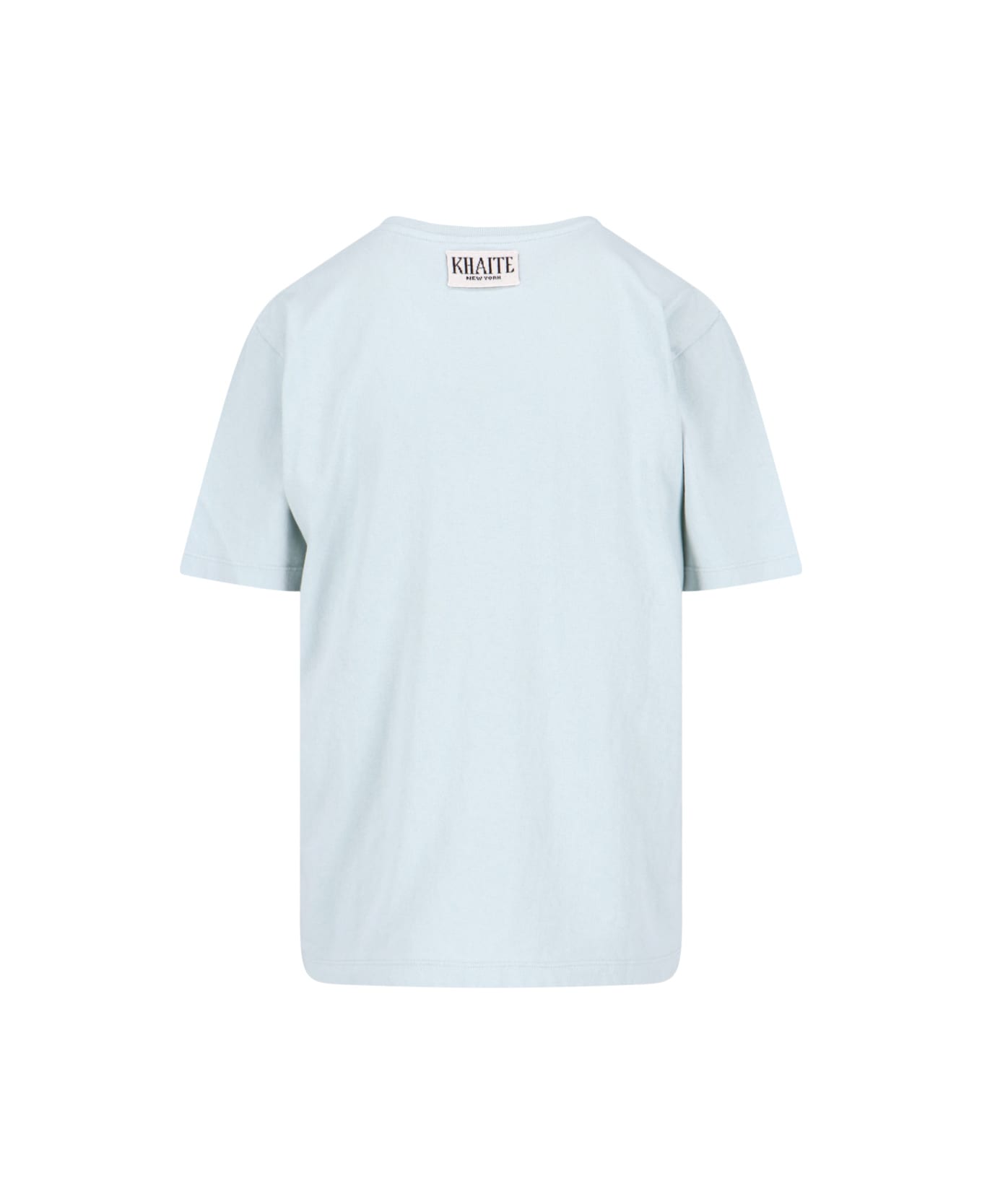 Khaite Logo T-shirt - Light Blue