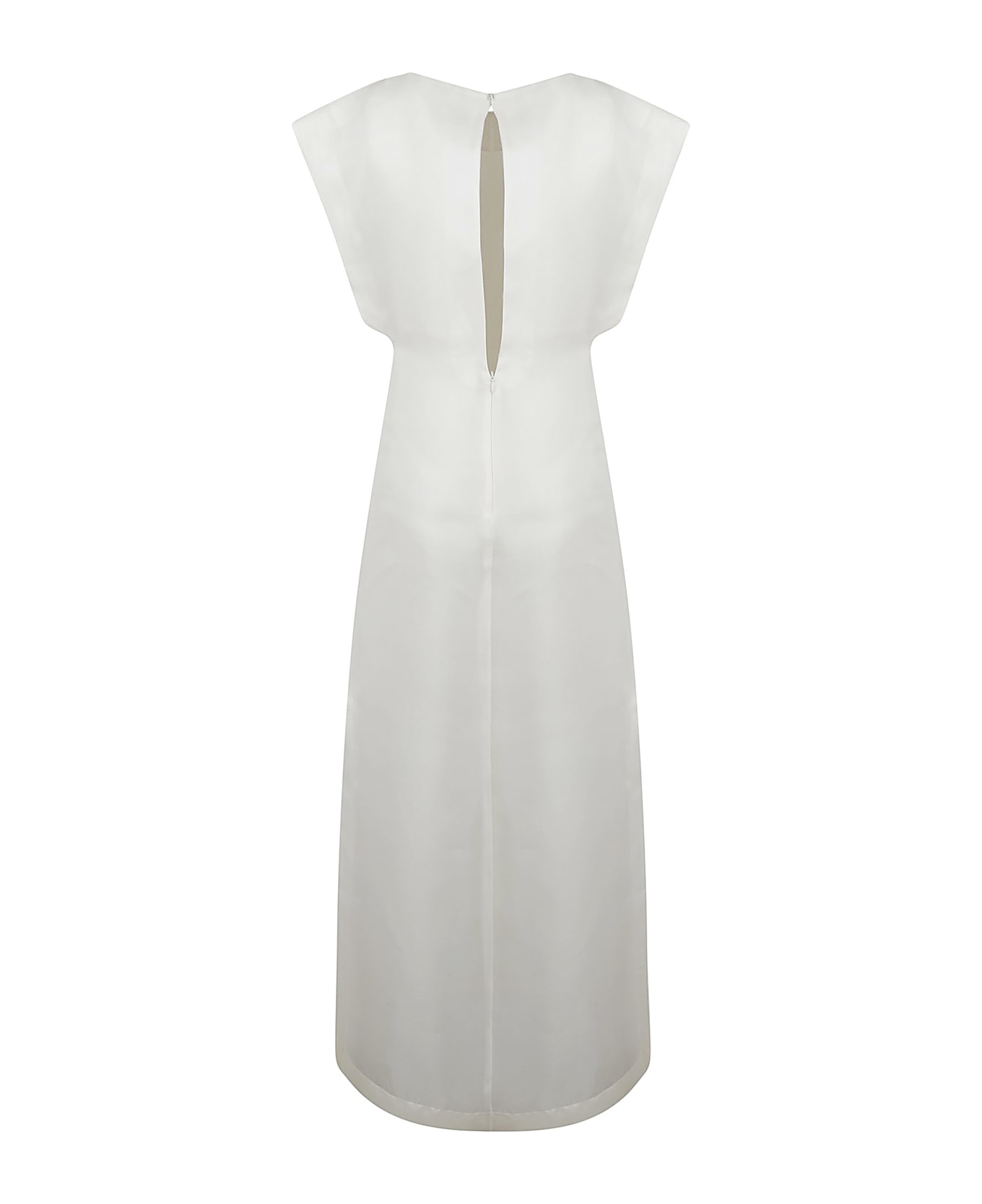 Max Mara Esotico Dress - Optical White