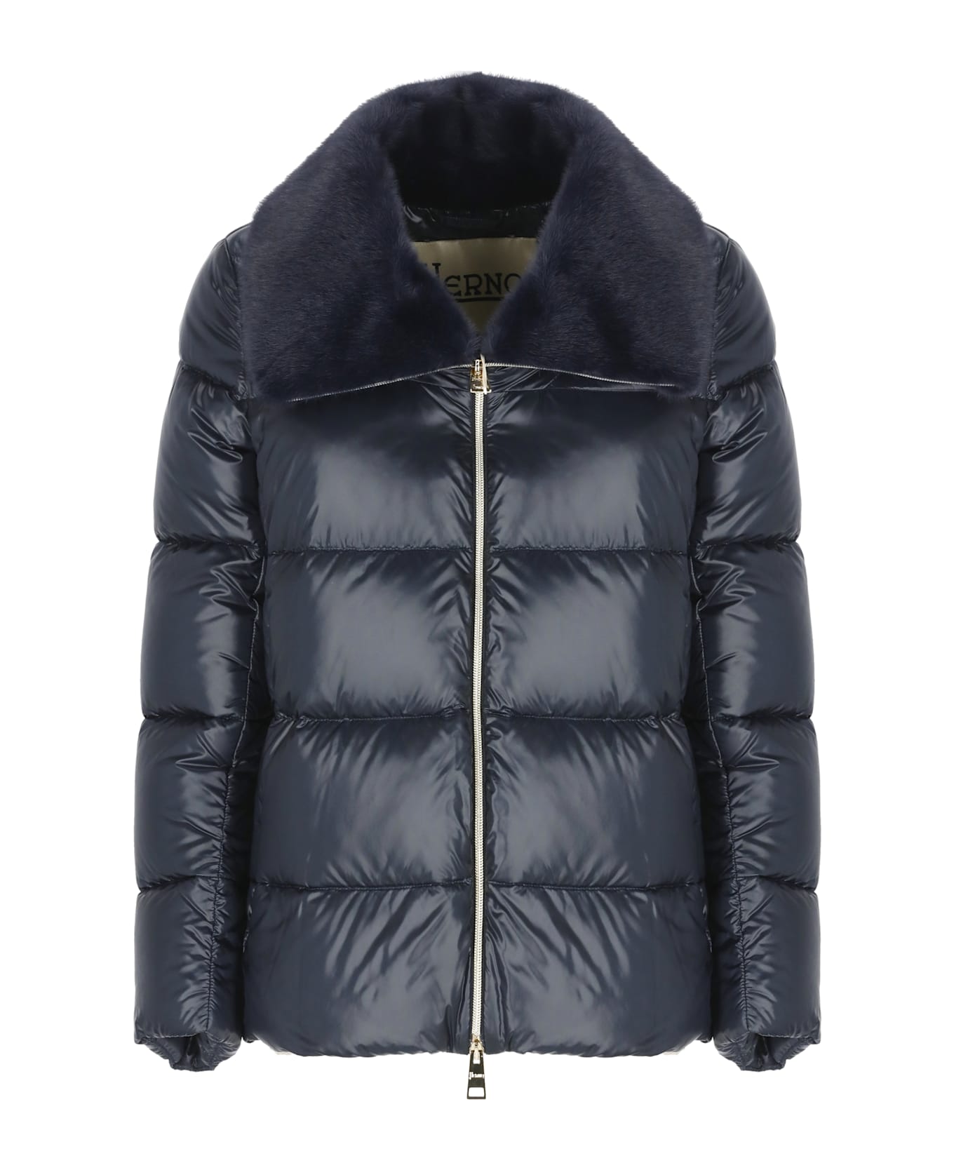 Herno Quilted Down Jacket - Blue