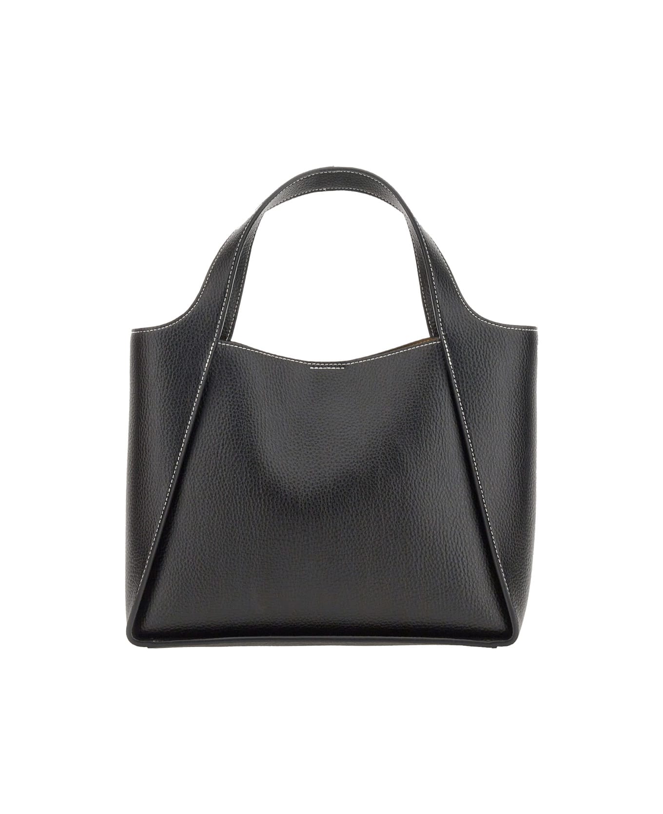 Stella McCartney Borsa A Tracolla Con Logo - BLACK