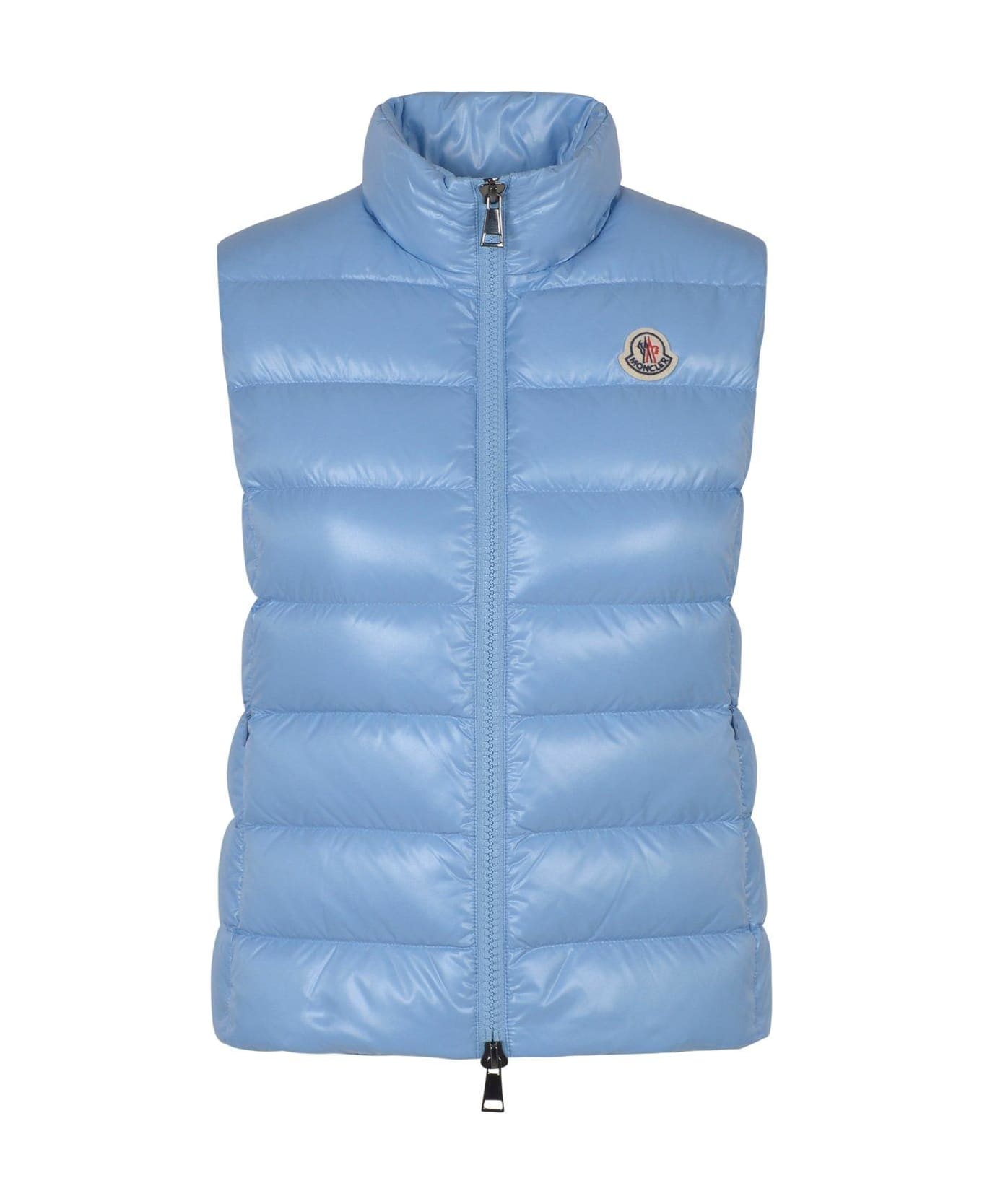 Moncler Ghany Logo Patch Zip-up Padded Vest | italist, ALWAYS LIKE A SALE