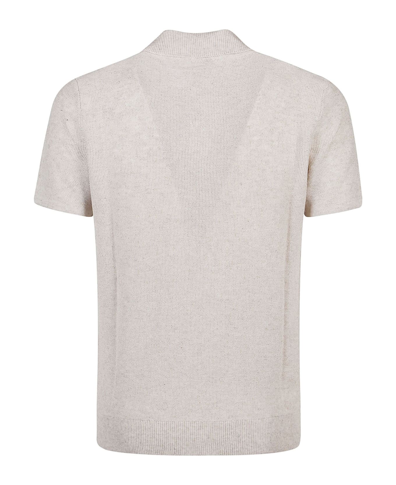 A.P.C. Jay Short Sleeve Polo Shirt - Baa Beige ポロシャツ