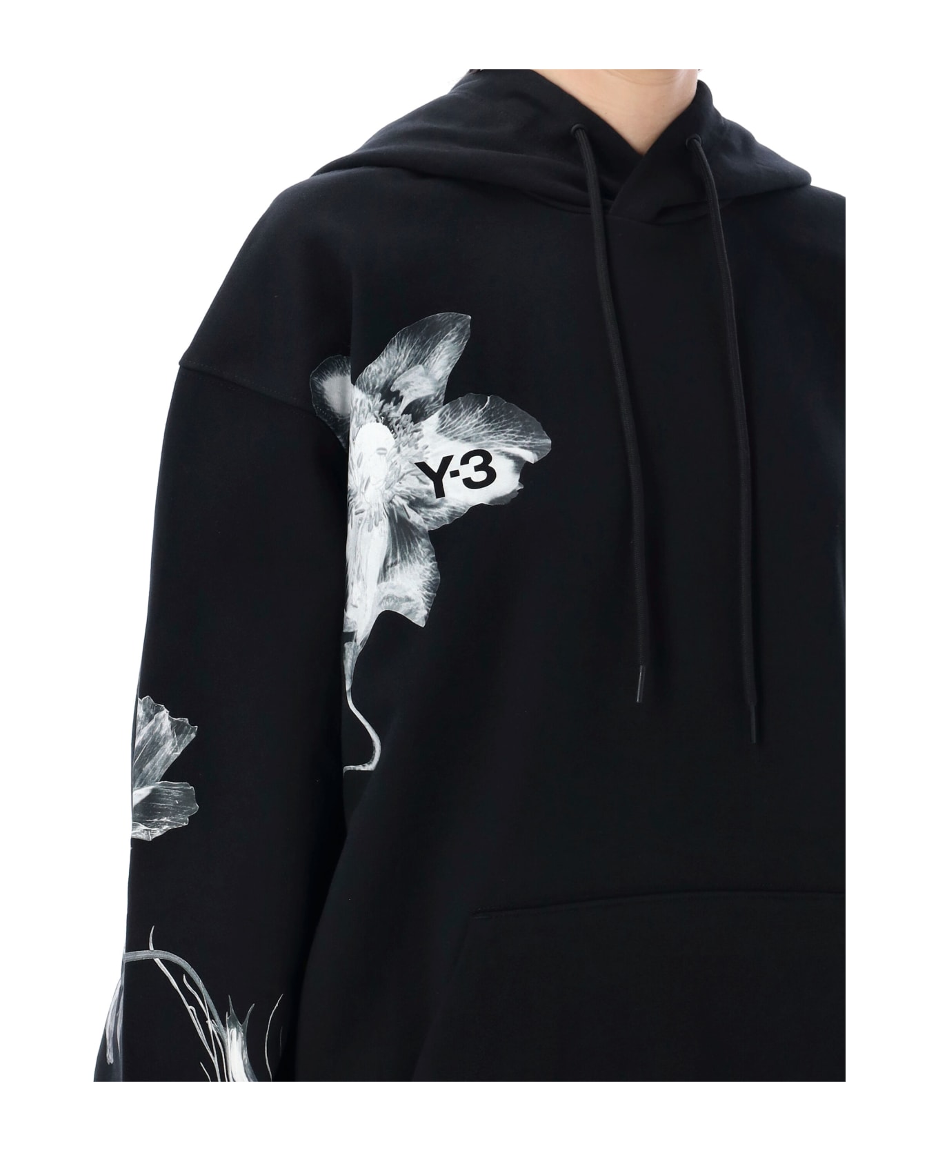 Y-3 Graphich French Terry Hoodie - BLACK フリース