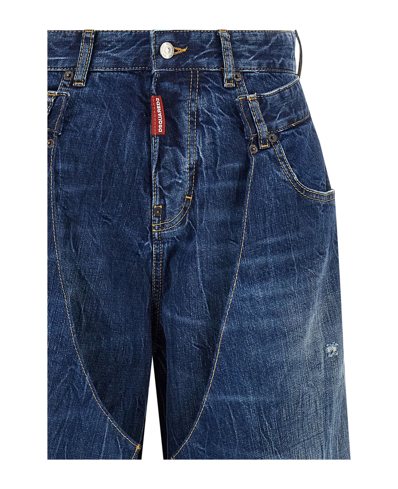 Dsquared2 Bettter X Dsquared2 
double Wrap
 Jeans - Blue