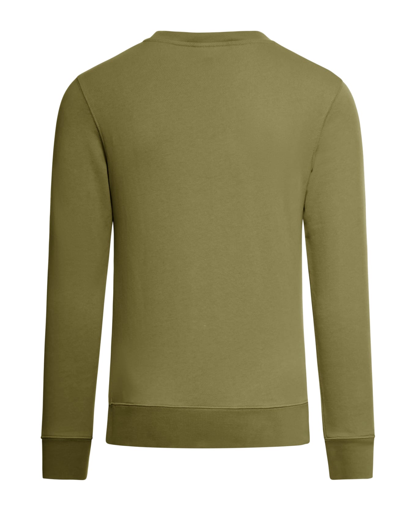 Maison Kitsuné Chillax Patch Regular Sweatshirt - Military Green
