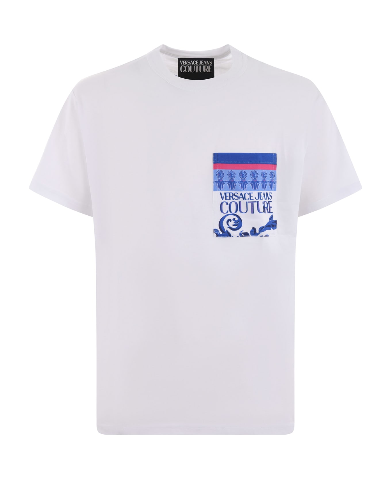 Versace Jeans Couture T-shirt - Bianco/blu