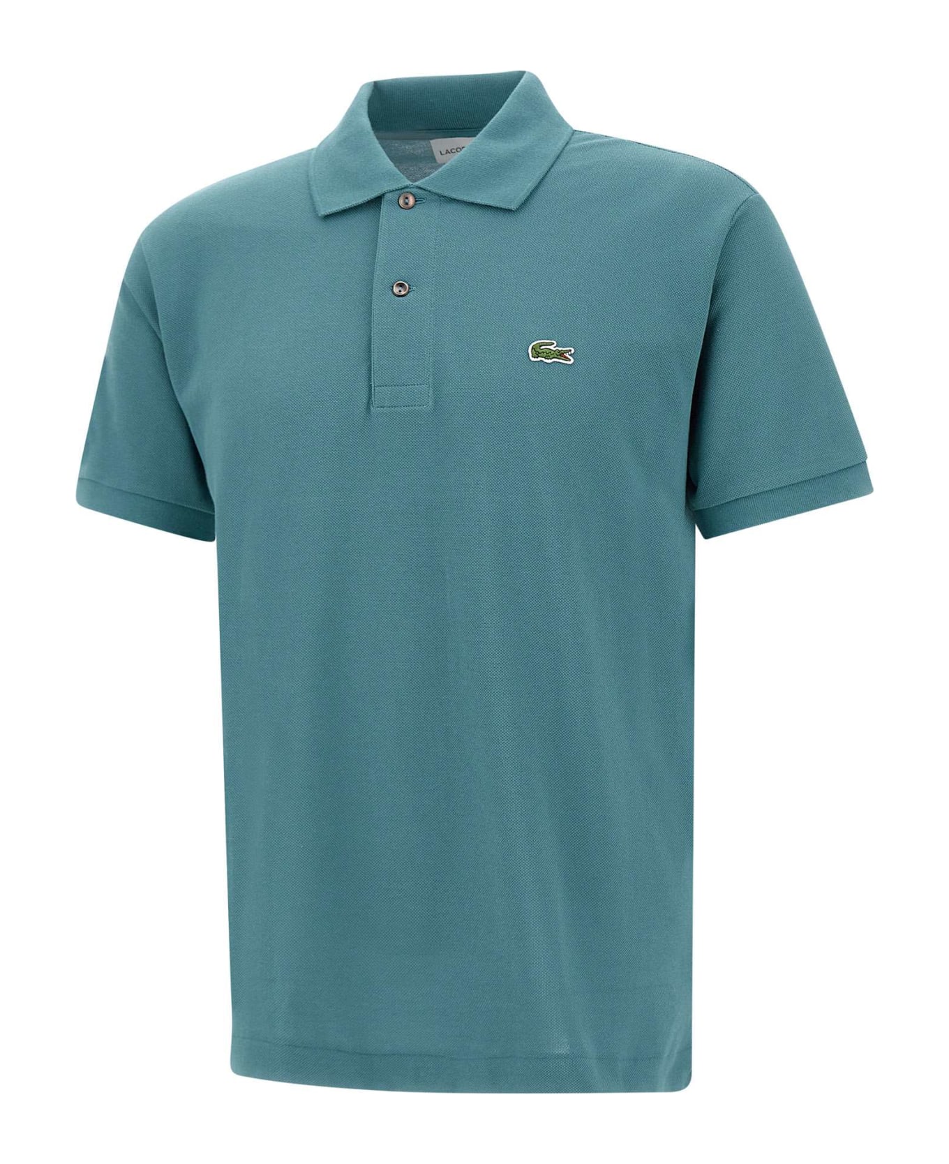 Lacoste Cotton Piquet Polo Shirt - Blue