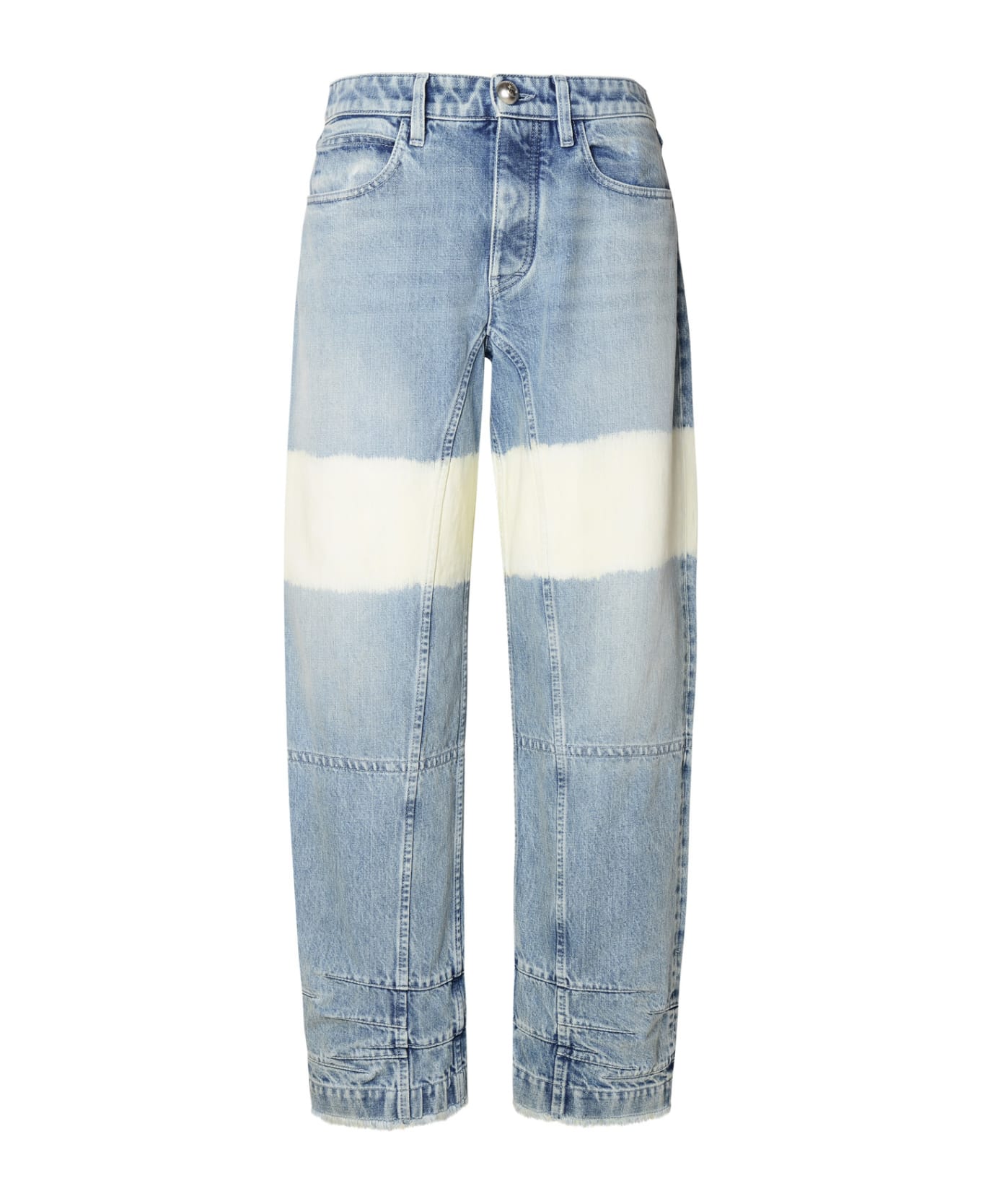 Jil Sander Light Blue Organic Cotton Jeans - Blu Denim