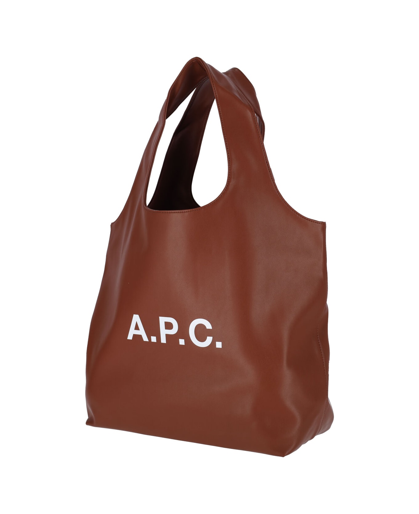 A.P.C. 'ninon' Tote Bag - Brown