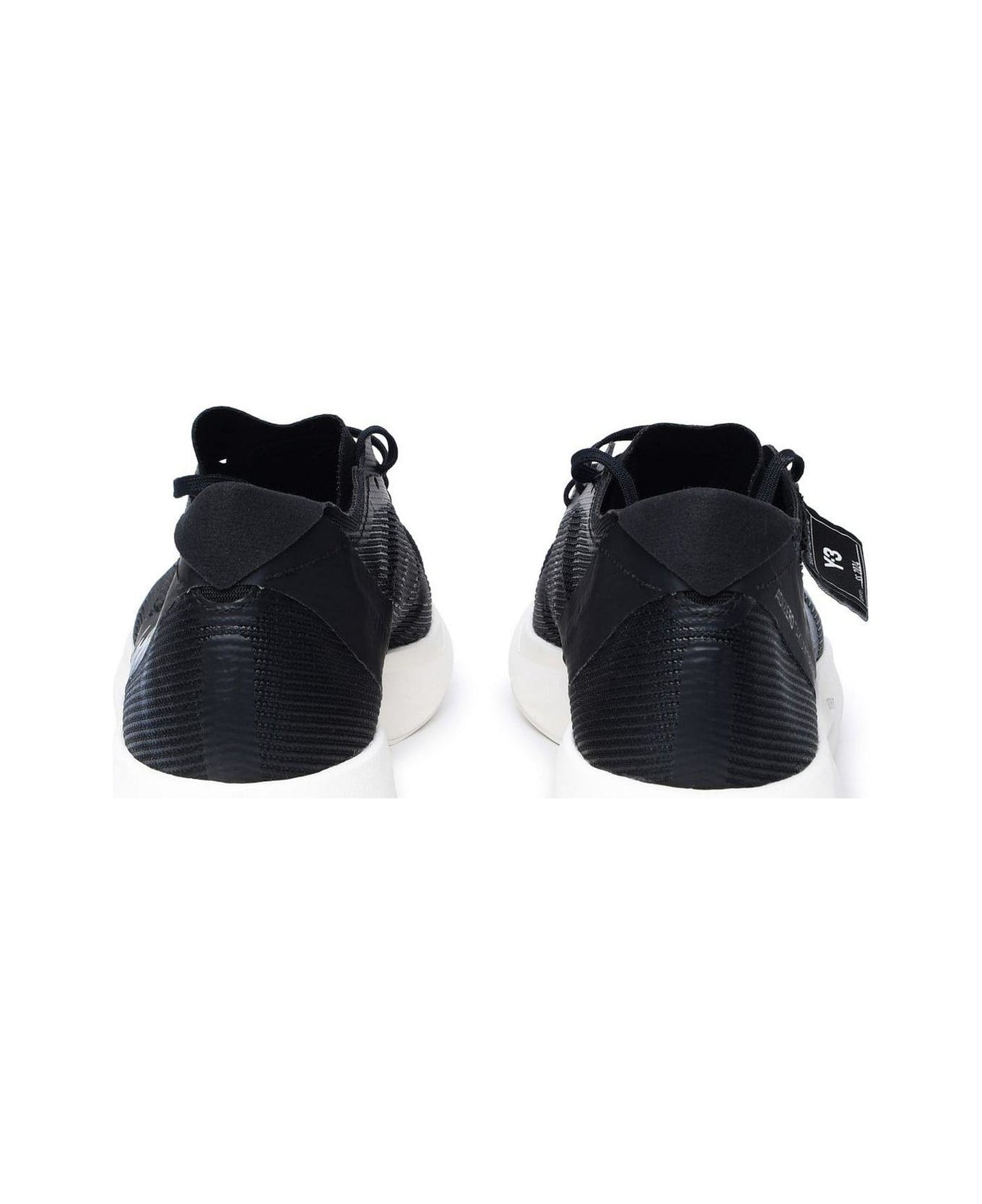 Y-3 X Adidas Takumi Sen 10 Lace-up Sneakers - Black