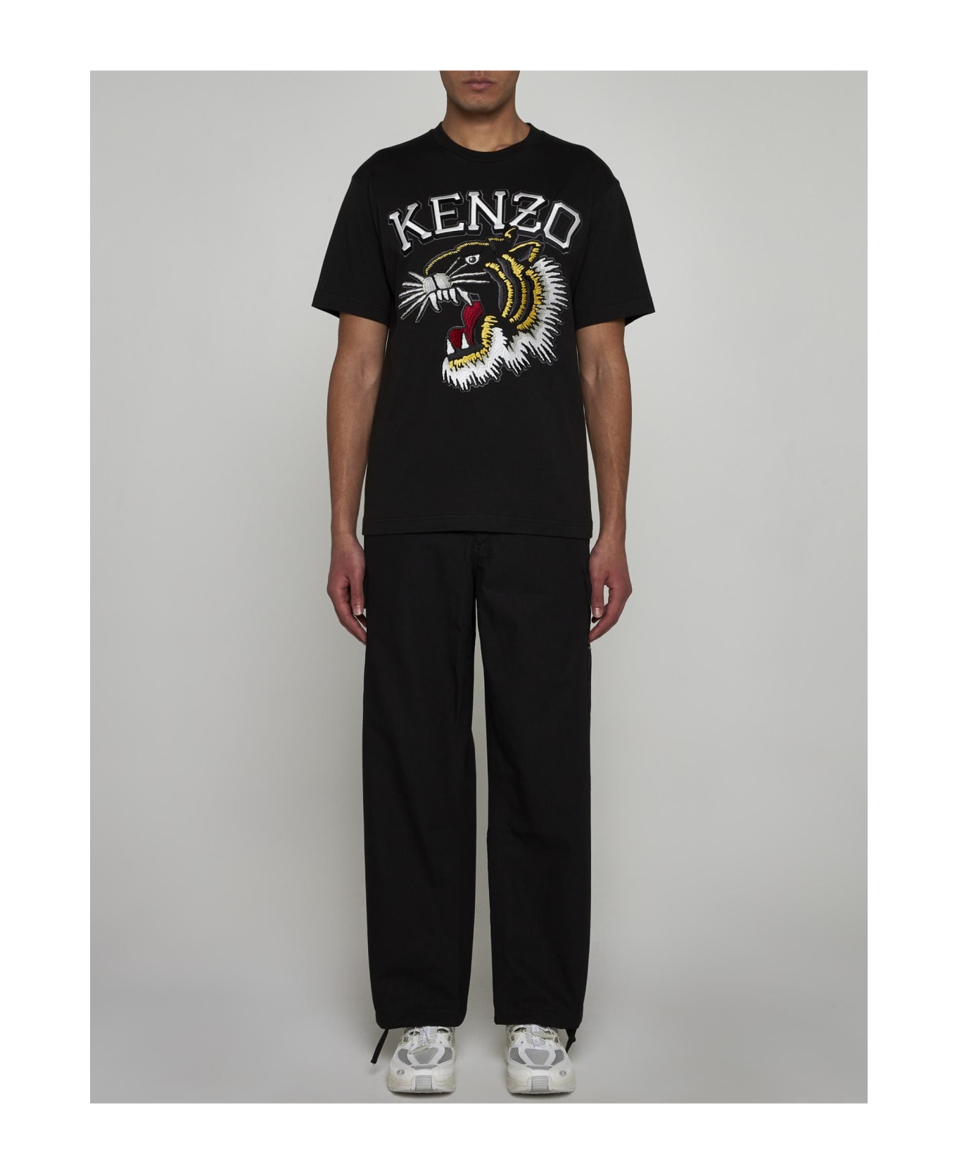Kenzo Tiger Varsity Classic T-shirt - NERO