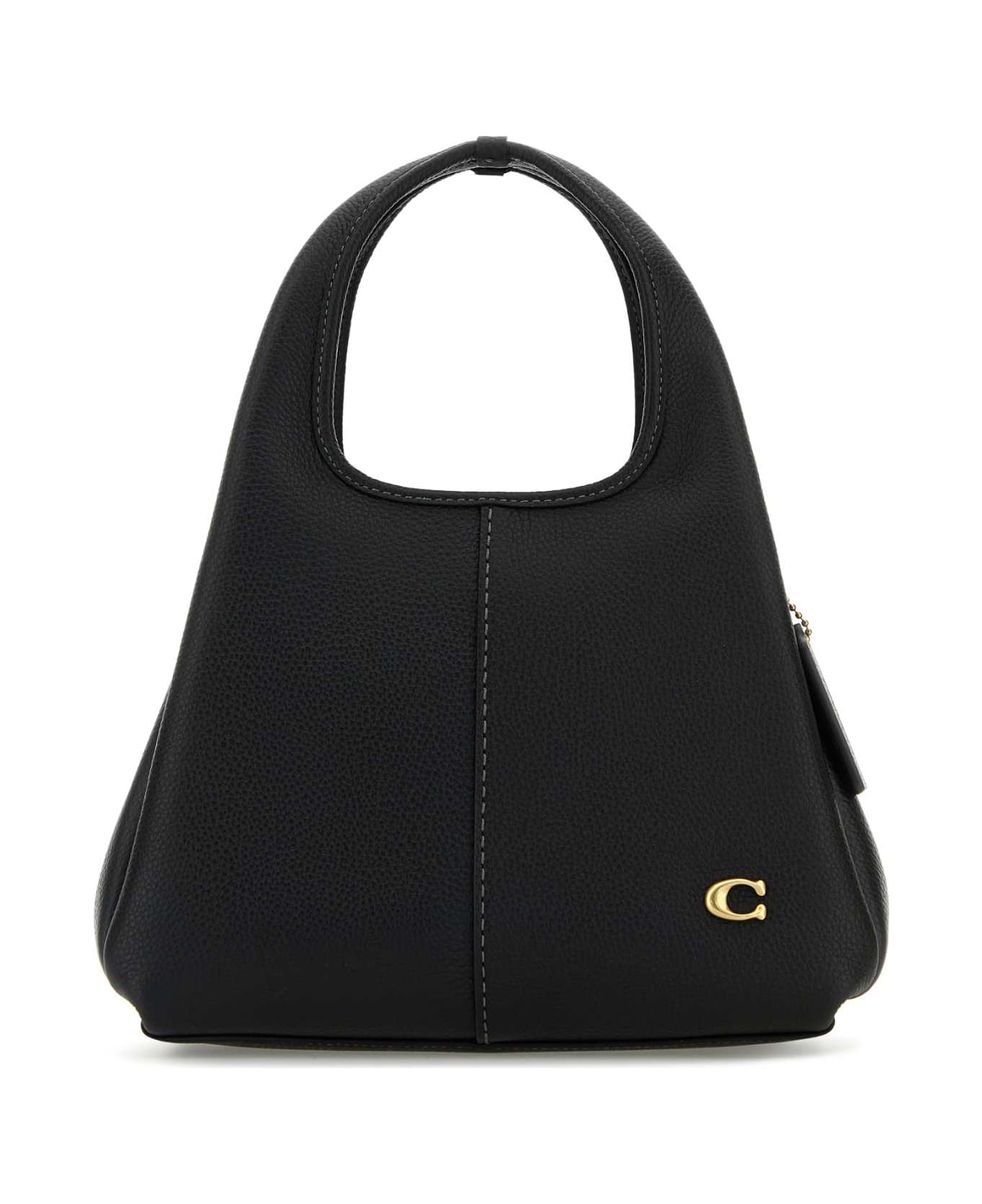 Coach Black Leather Lana 23 Handbag - B4BLACK