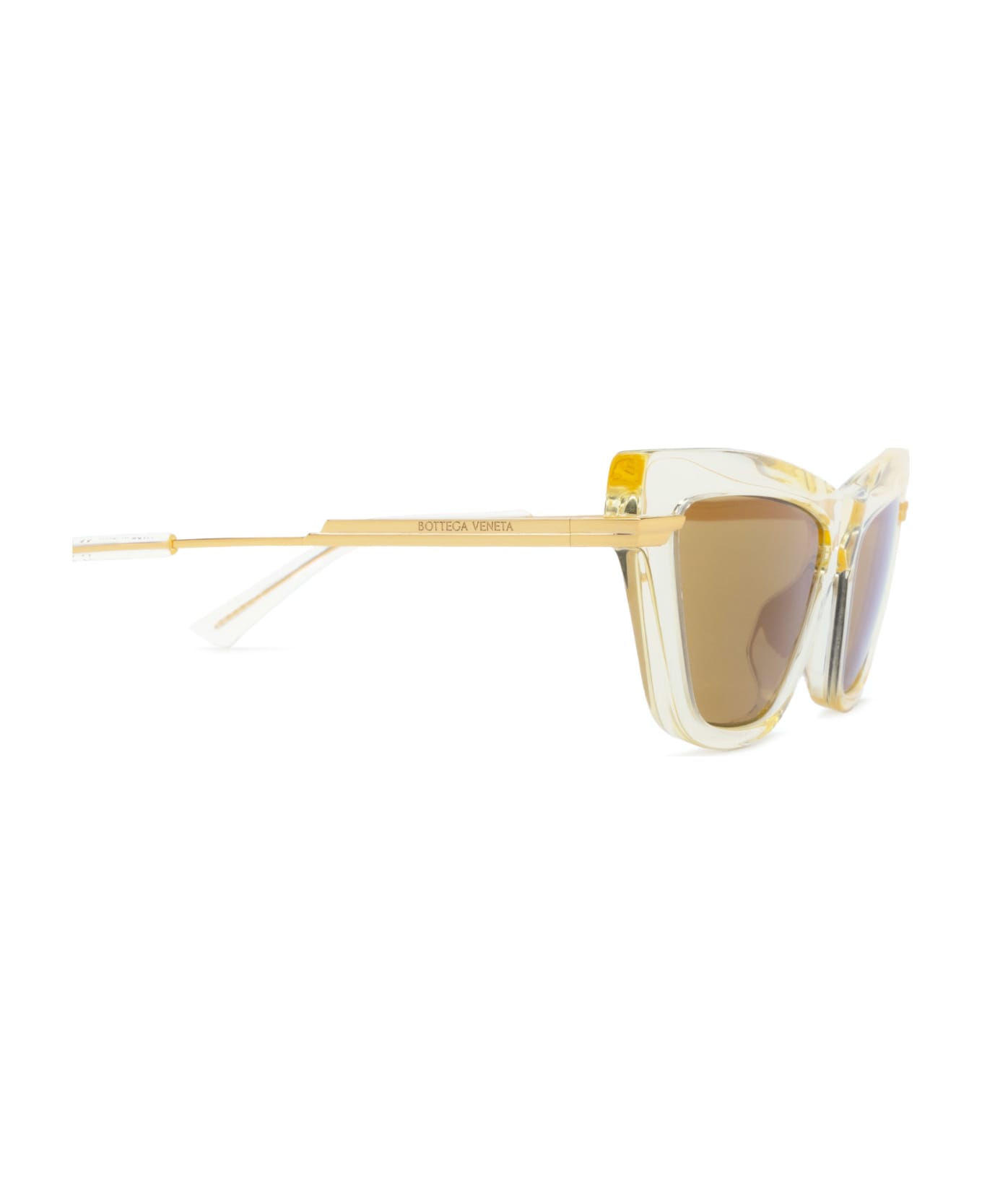 Bottega Veneta Eyewear Bv1241s Yellow Sunglasses - Yellow サングラス