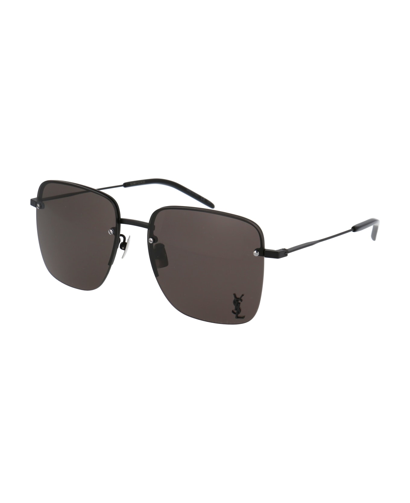 Saint Laurent Eyewear Sl 312 M Sunglasses - 001 BLACK BLACK BLACK