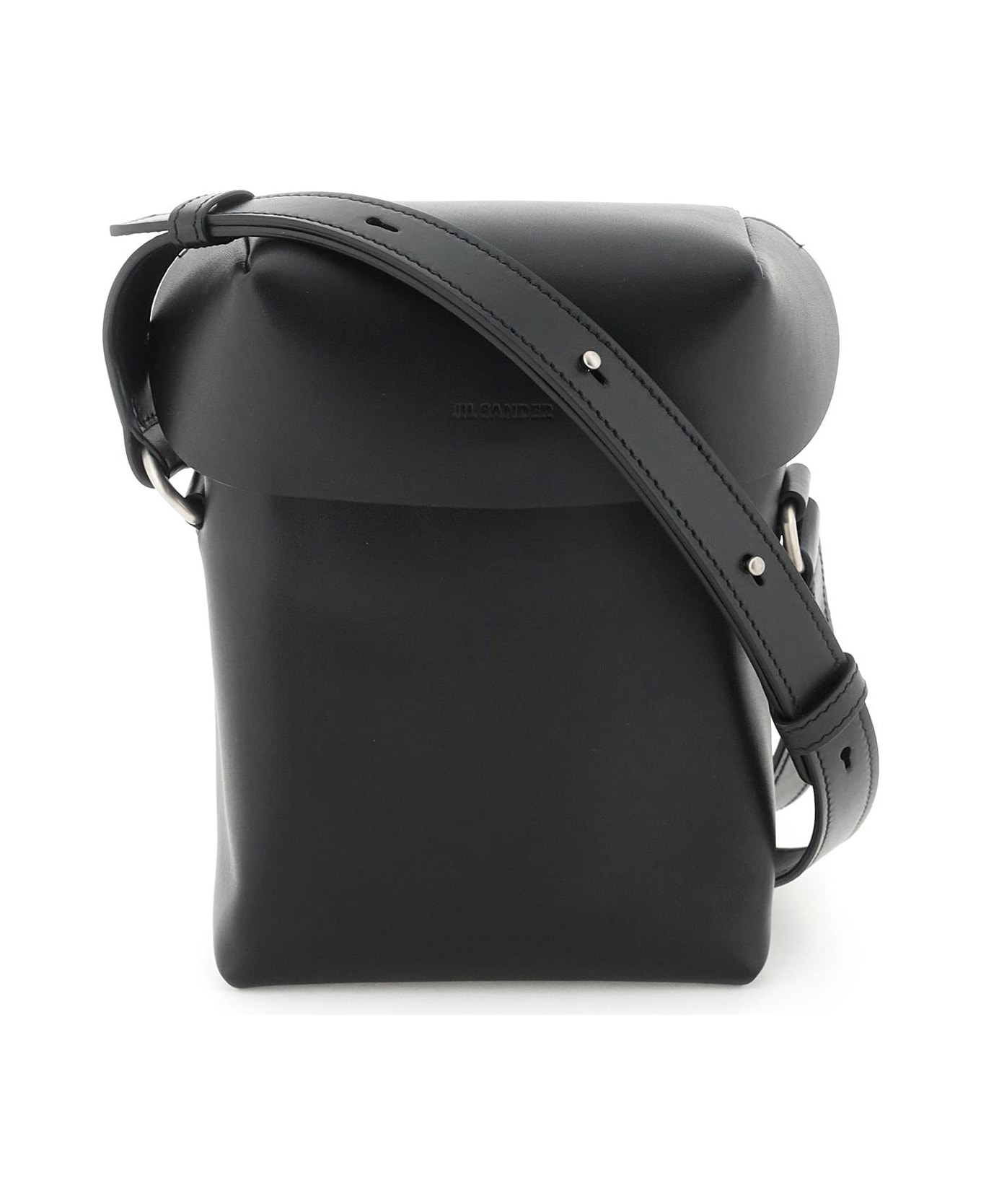 Jil Sander 
lid
 Small Crossbody Bag - BLACK (Black)