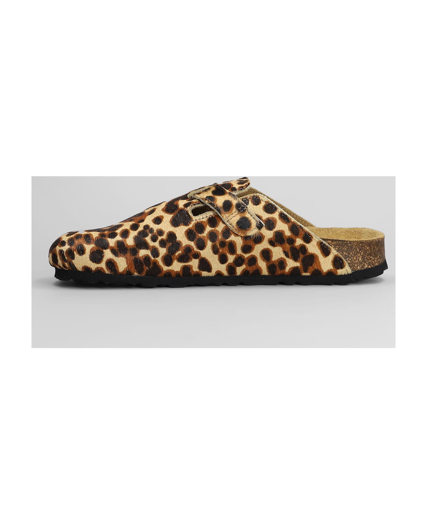Cubanas Maria Slipper-mule In Animalier Pony Skin - Animalier