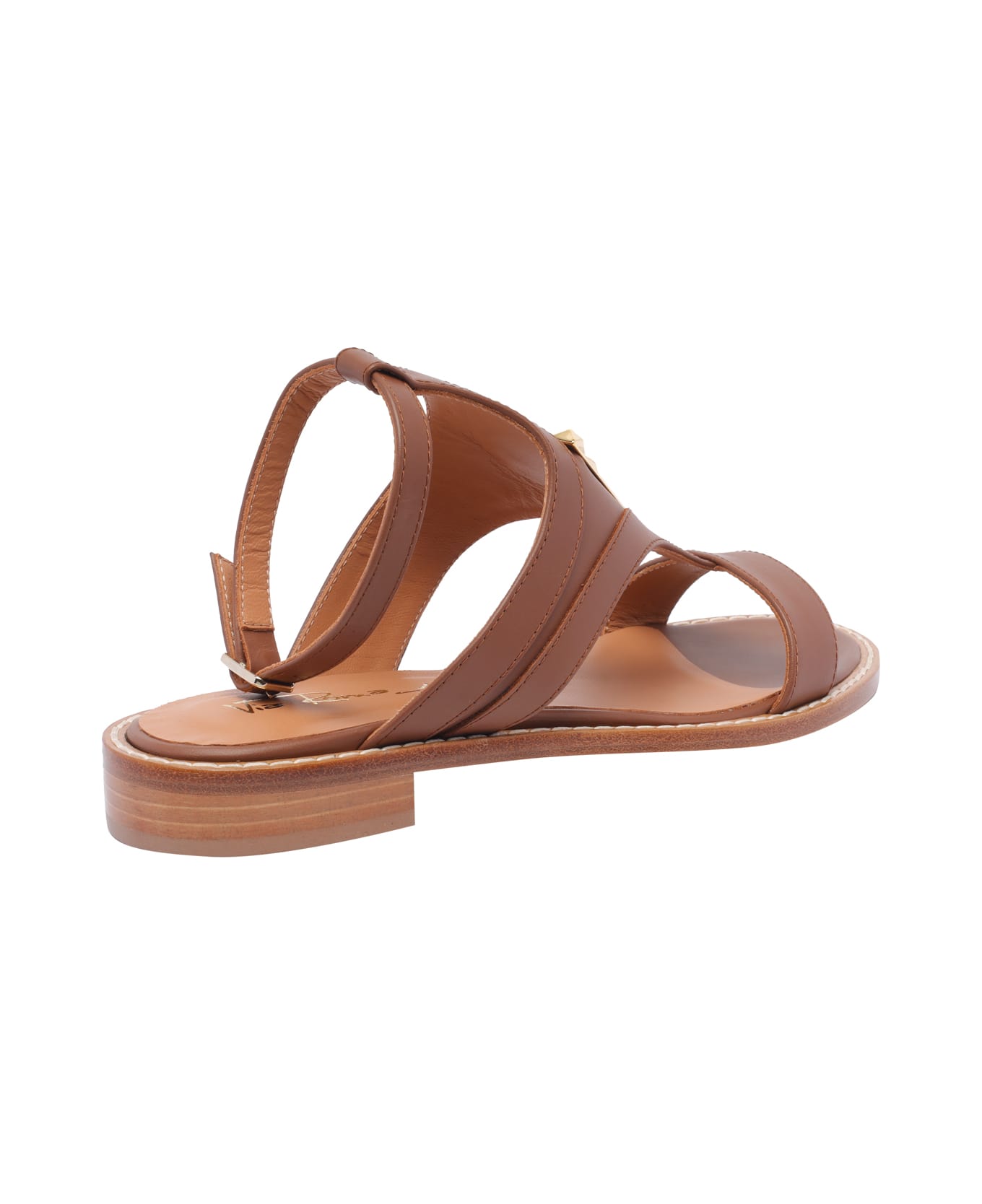Via Roma 15 Sandals - Brown